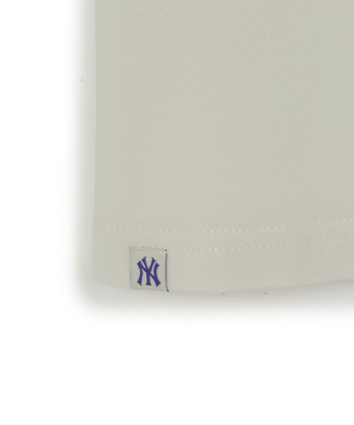 엠엘비 키즈(MLB KIDS) 스트릿 베이직 레터링 아트웍 티셔츠 NY (Mg.Cream)