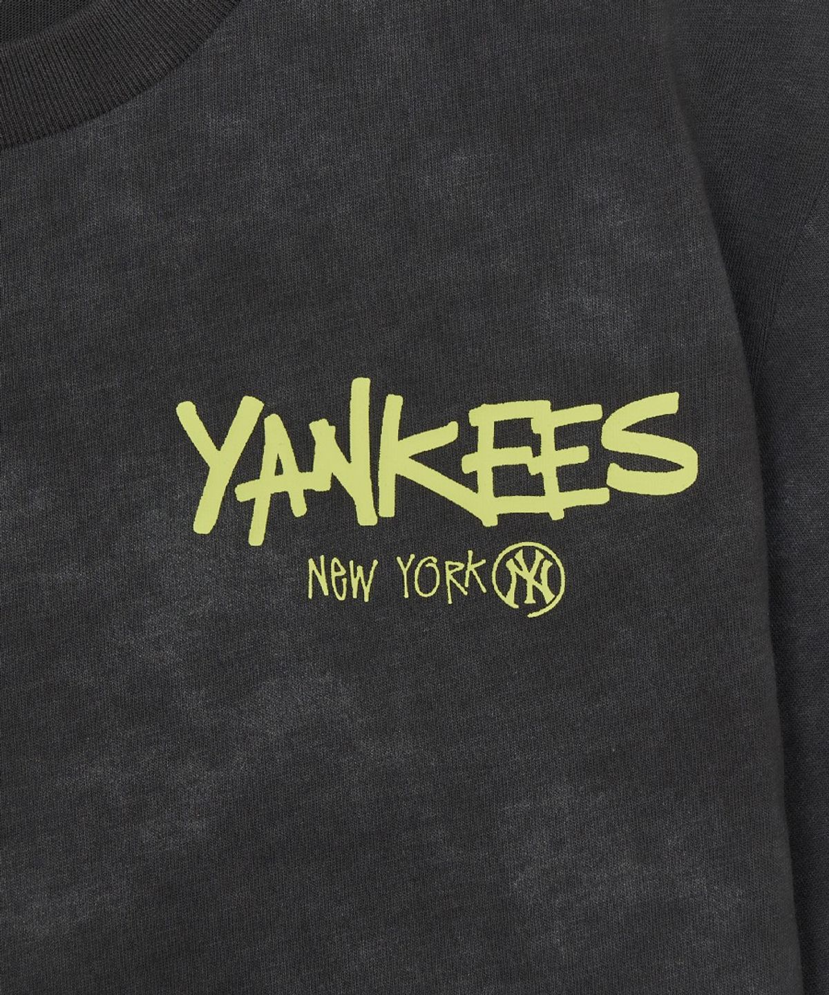 엠엘비 키즈(MLB KIDS) 스트릿 바크&바니 타이다이 DTP 티셔츠 NY (Charcoal)