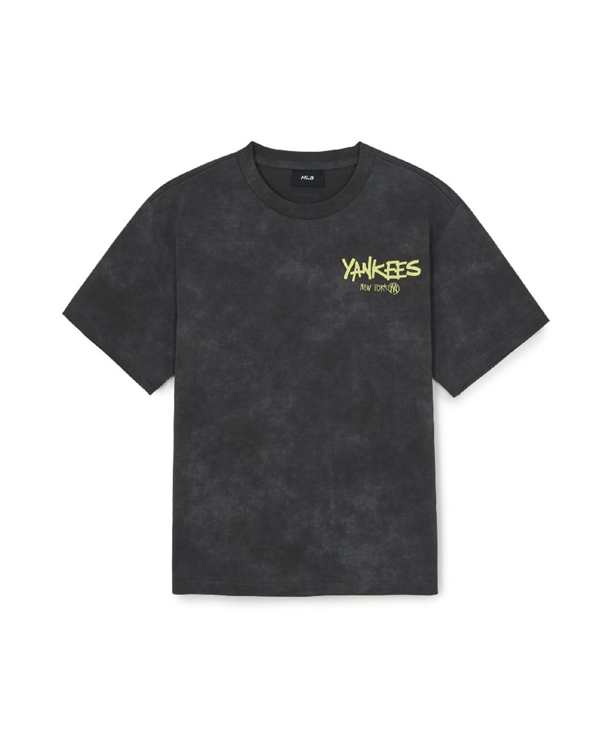 엠엘비 키즈(MLB KIDS) 스트릿 바크&바니 타이다이 DTP 티셔츠 NY (Charcoal)