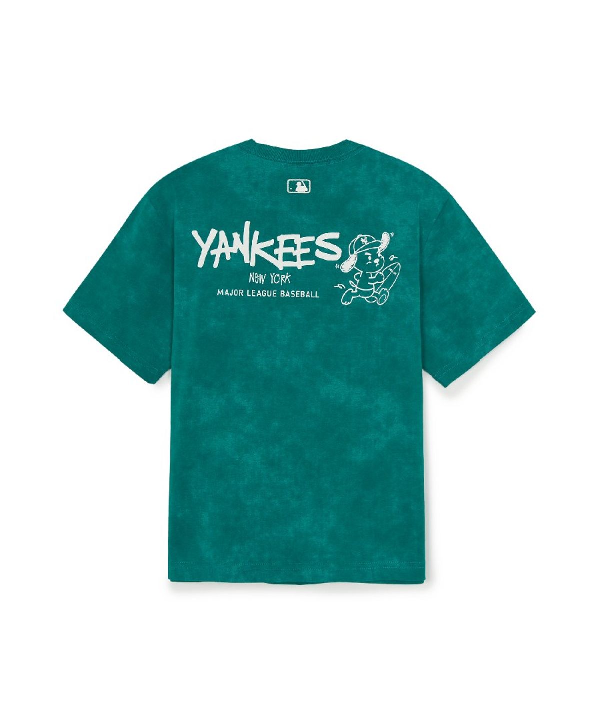 엠엘비 키즈(MLB KIDS) 스트릿 바크&바니 타이다이 DTP 티셔츠 NY (Green)