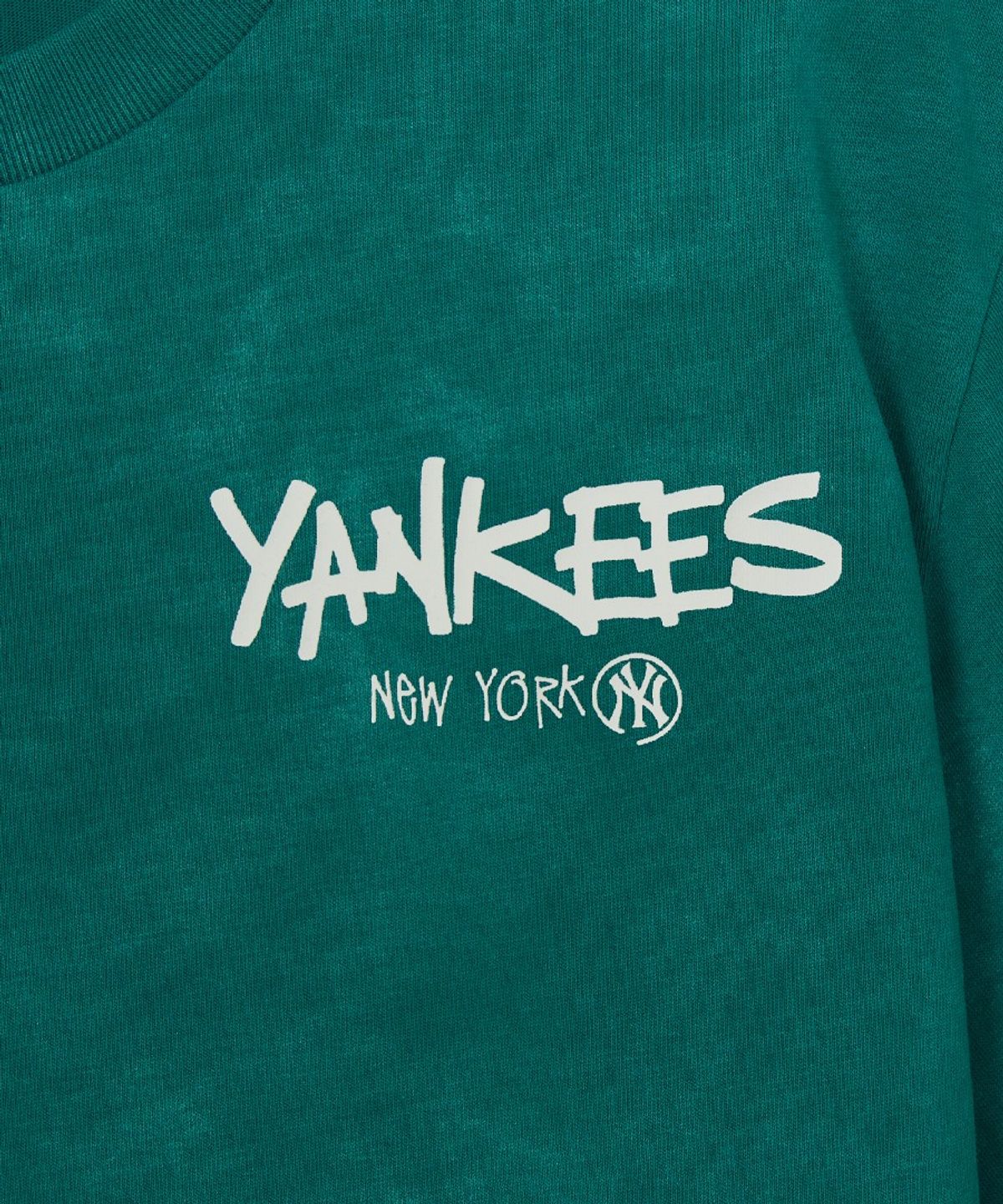 엠엘비 키즈(MLB KIDS) 스트릿 바크&바니 타이다이 DTP 티셔츠 NY (Green)