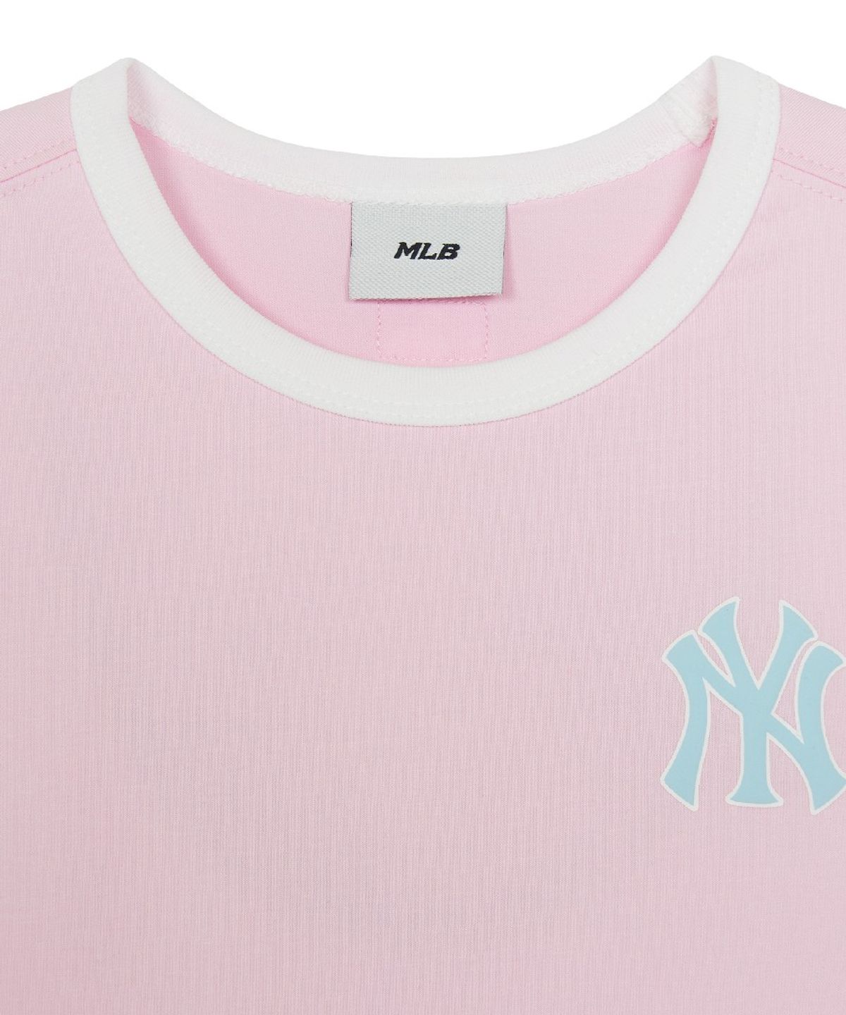 엠엘비 키즈(MLB KIDS) 걸즈 스포티브 라이크 아트웍 티셔츠 NY (L.Pink)