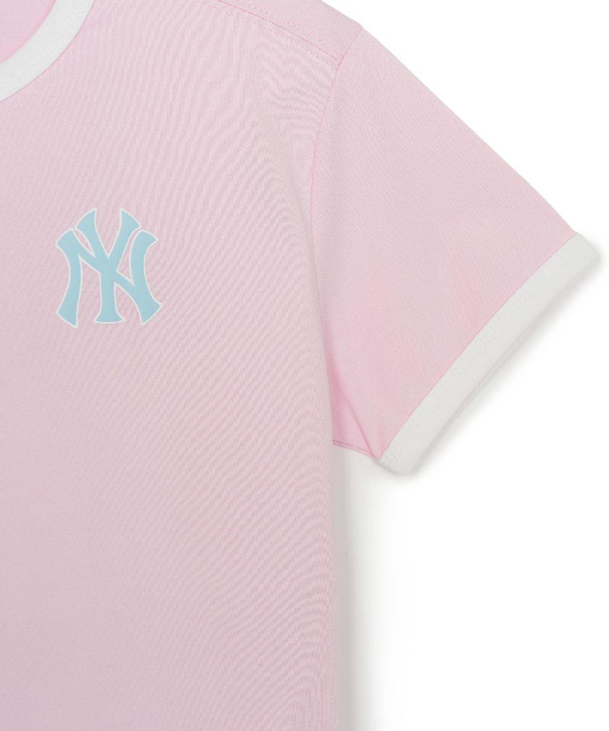 엠엘비 키즈(MLB KIDS) 걸즈 스포티브 라이크 아트웍 티셔츠 NY (L.Pink)