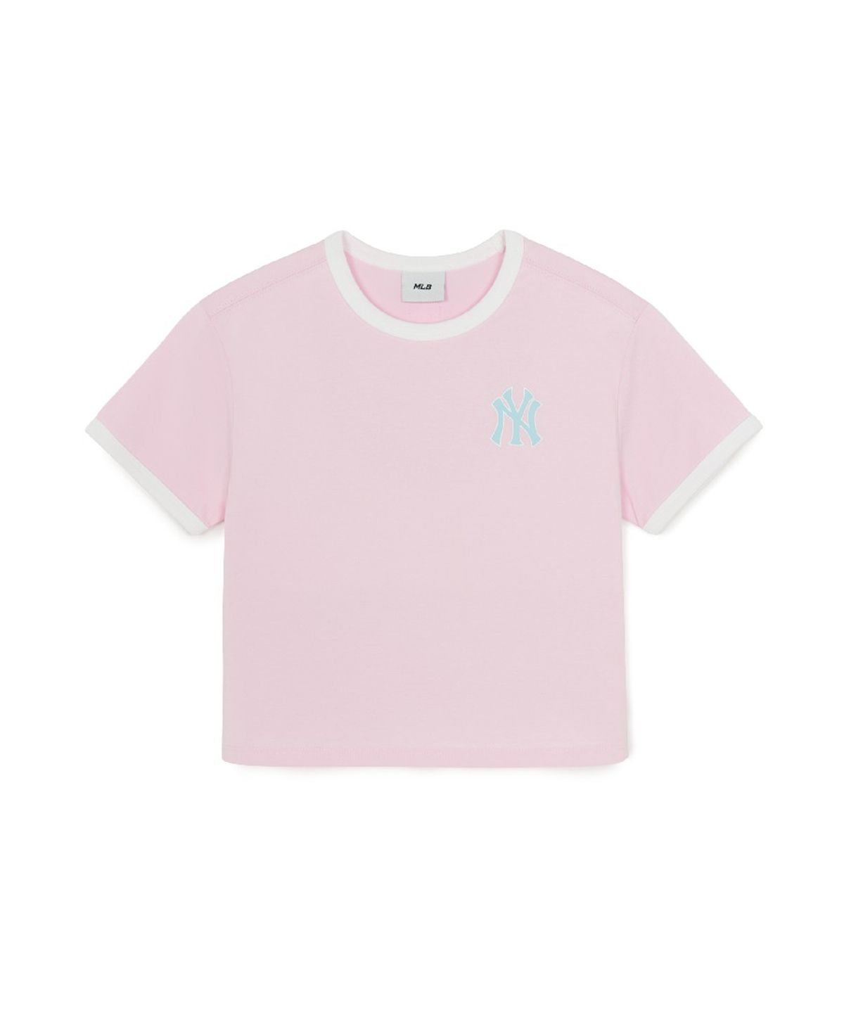엠엘비 키즈(MLB KIDS) 걸즈 스포티브 라이크 아트웍 티셔츠 NY (L.Pink)