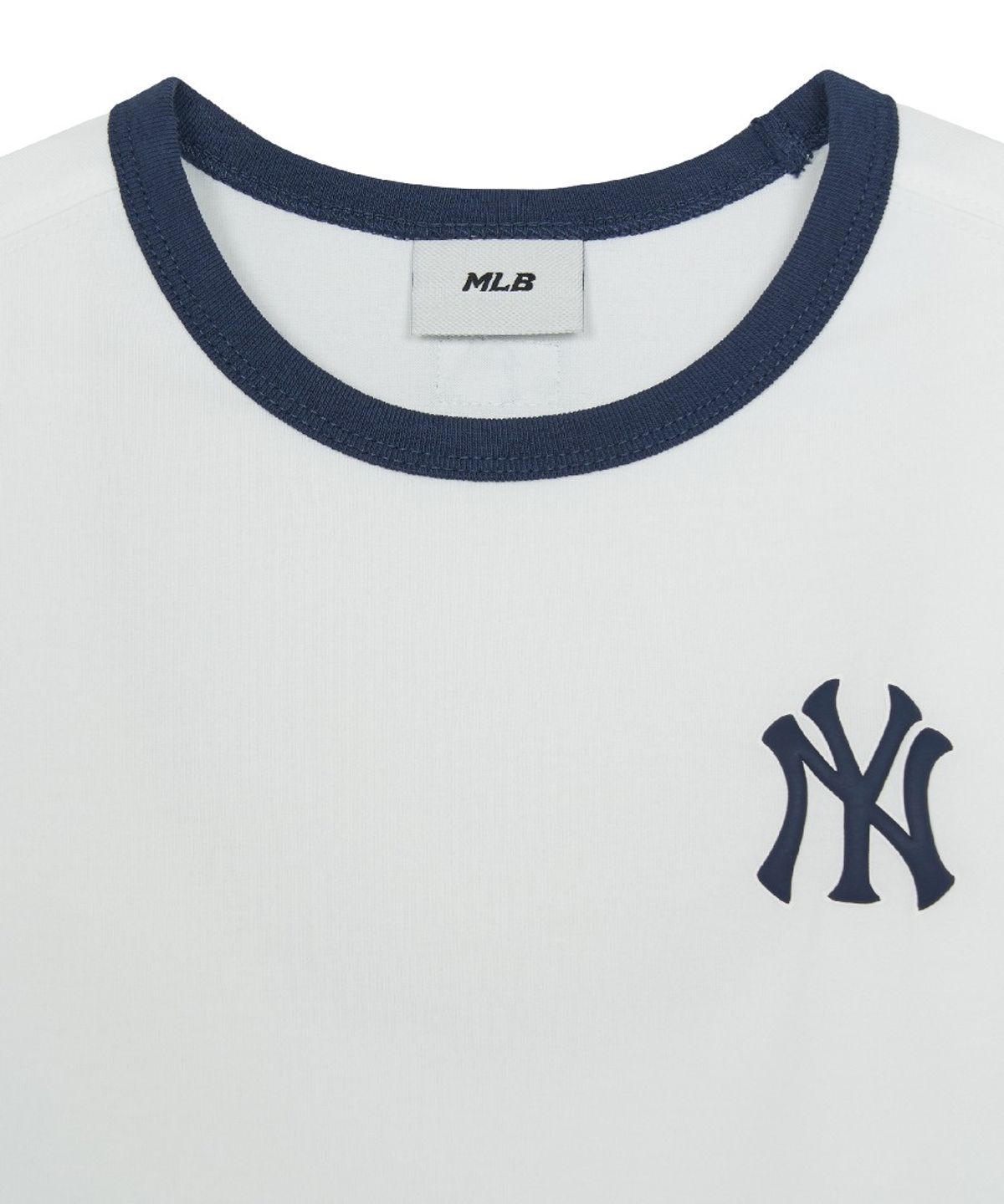 엠엘비 키즈(MLB KIDS) 걸즈 스포티브 라이크 아트웍 티셔츠 NY (White)