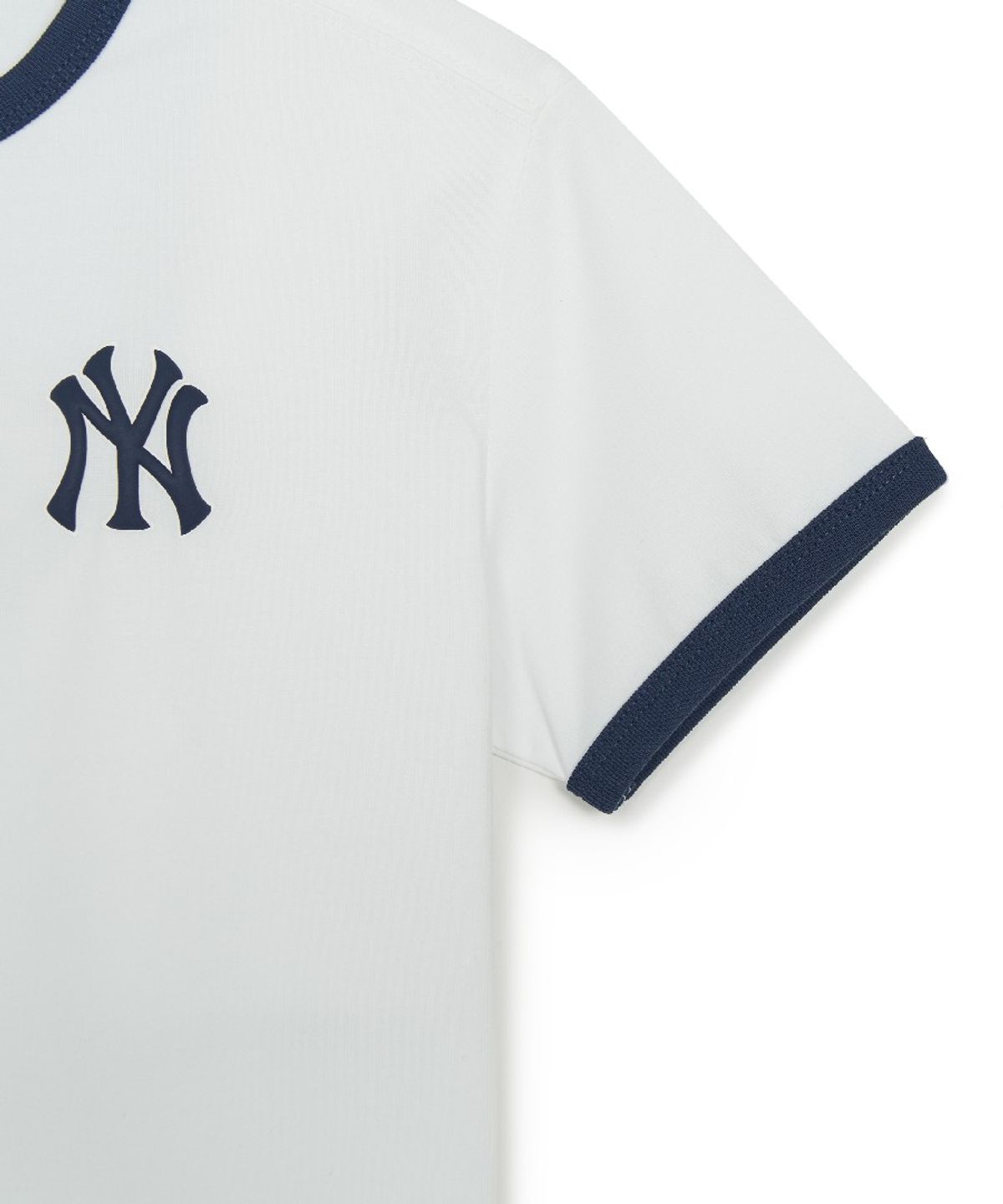 엠엘비 키즈(MLB KIDS) 걸즈 스포티브 라이크 아트웍 티셔츠 NY (White)