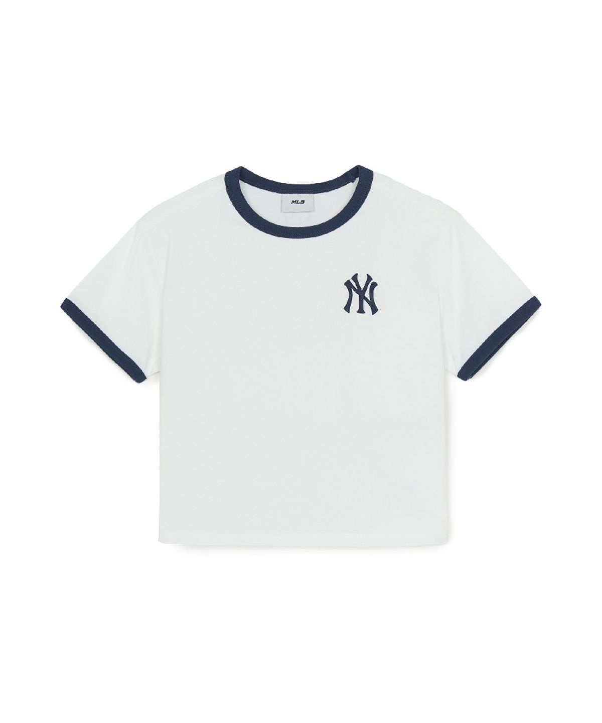엠엘비 키즈(MLB KIDS) 걸즈 스포티브 라이크 아트웍 티셔츠 NY (White)