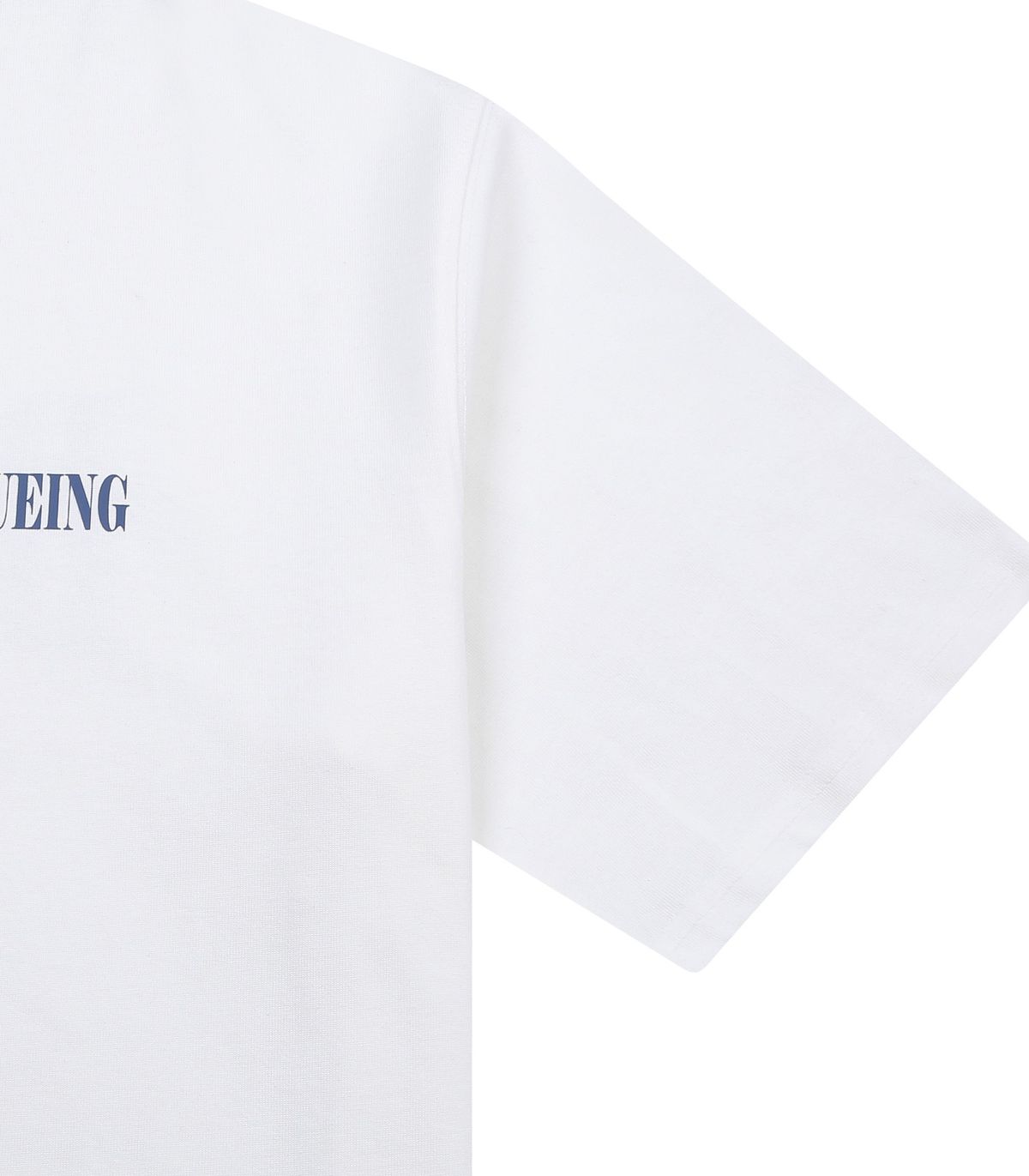 블루잉(BLUEING) BLUEING WHALE GRAPHIC LOGO TEE [WHITE]