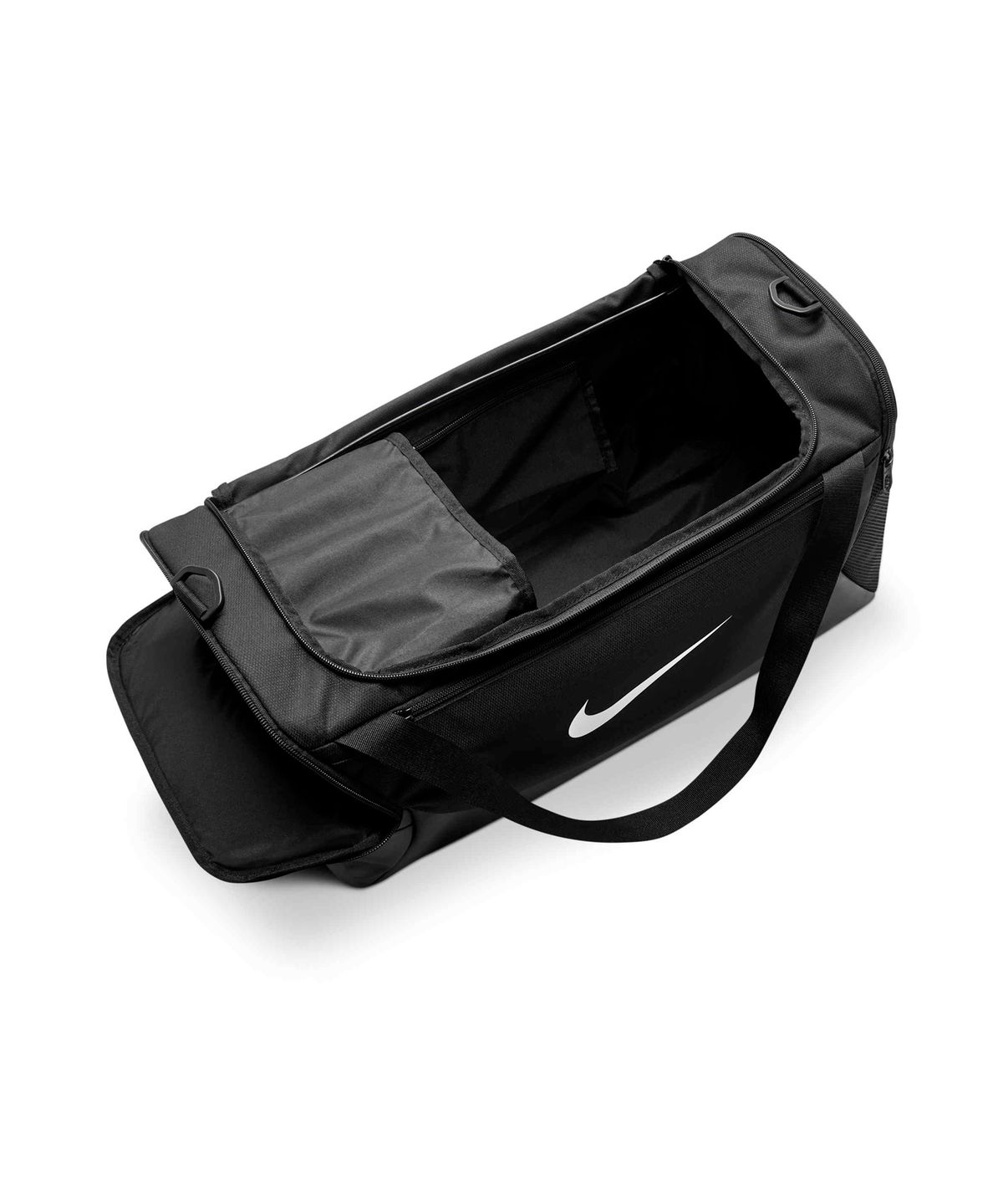 나이키(NIKE) 브라질리아 트레이닝 더플백(스몰, 40L) - 블랙:화이트 / IB4394-010