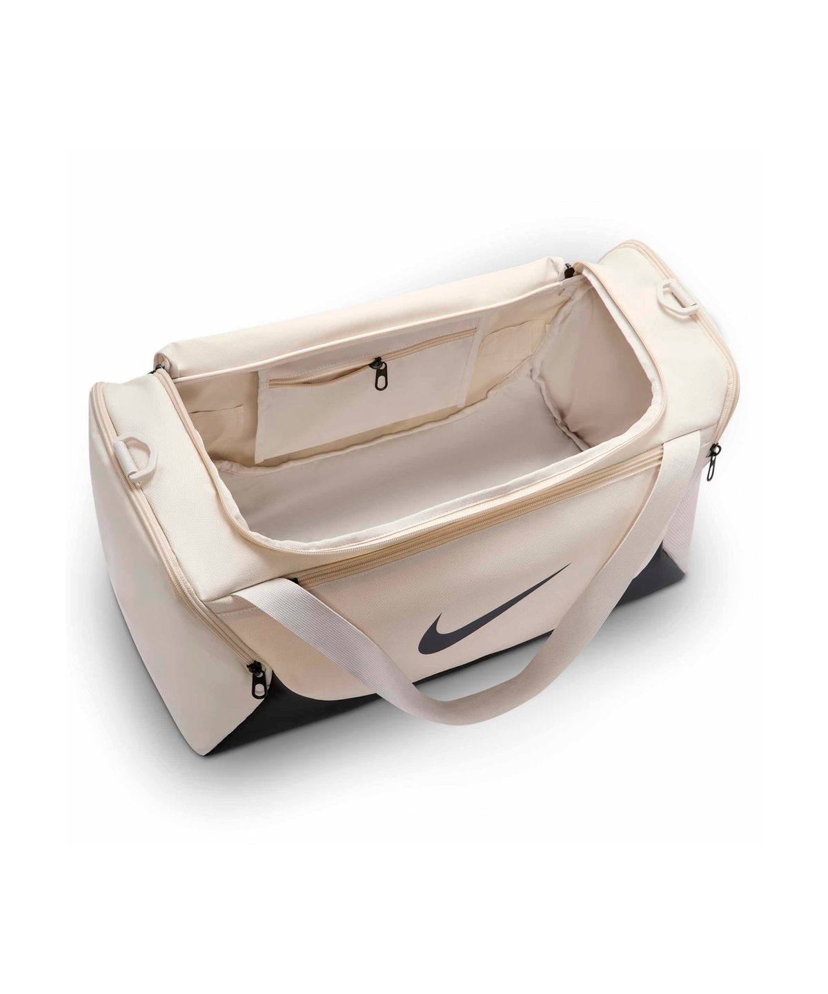 나이키(NIKE) 브라질리아 트레이닝 더플백(스몰, 40L) - 라이트 본:블랙 / IB4394-072
