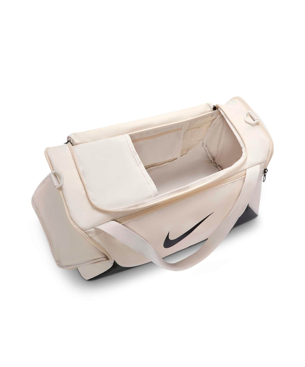 나이키(NIKE) 브라질리아 트레이닝 더플백(스몰, 40L) - 라이트 본:블랙 / IB4394-072