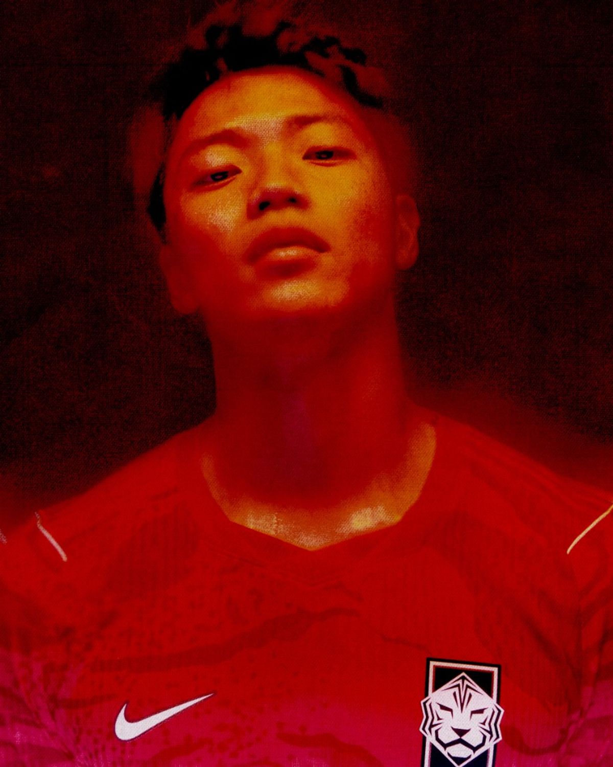 나이키(NIKE) 대한민국 2026 스타디움 홈 드라이 핏 축구 레플리카 저지 M - 글로벌 레드:블랙:화이트:클럽 골드 / IB5328-679