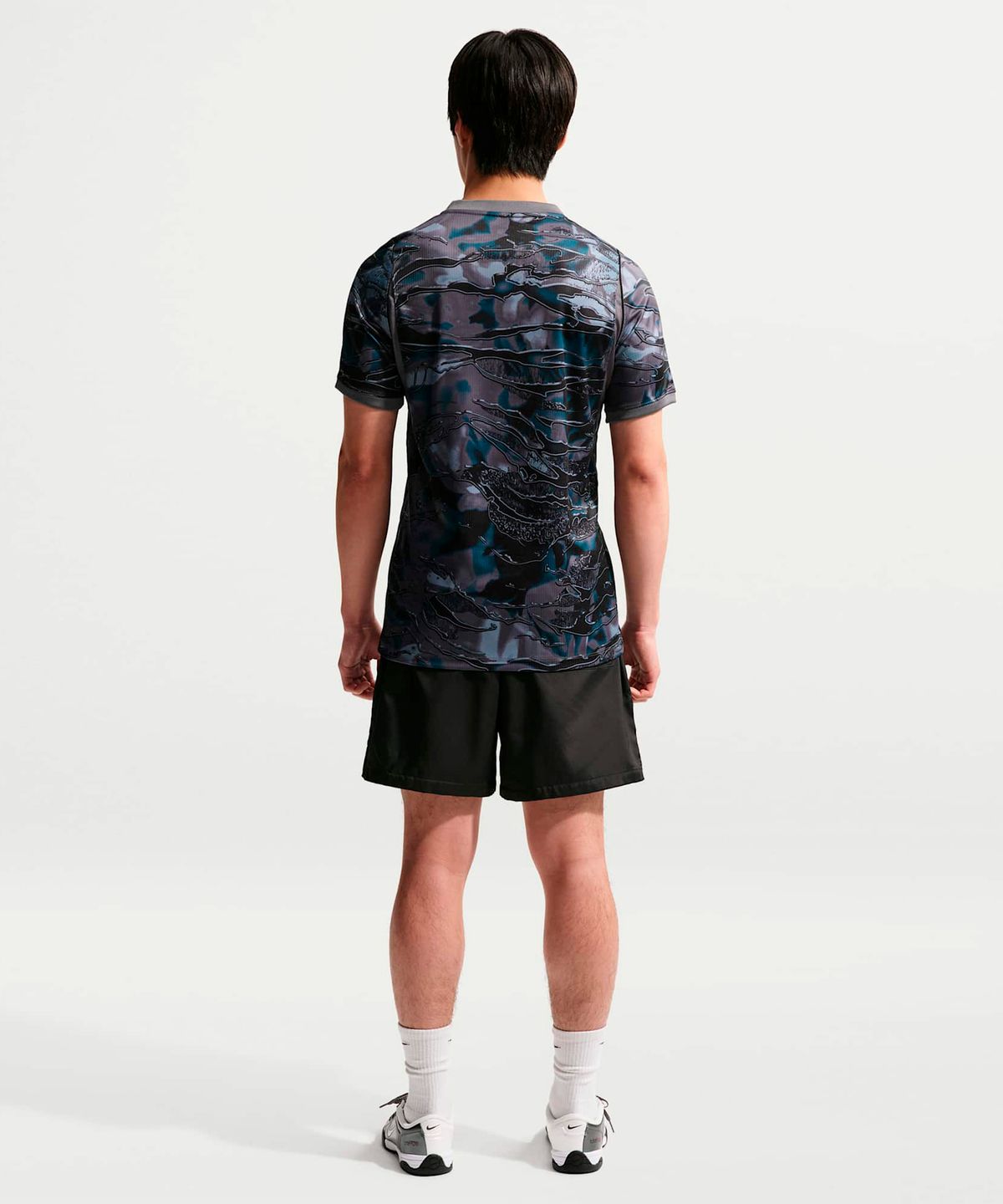 나이키(NIKE) 대한민국 2026 스타디움 골키퍼 드라이 핏 축구 레플리카 반소매 저지 M - 블랙:미디엄 애쉬:화이트 / IR0920-010