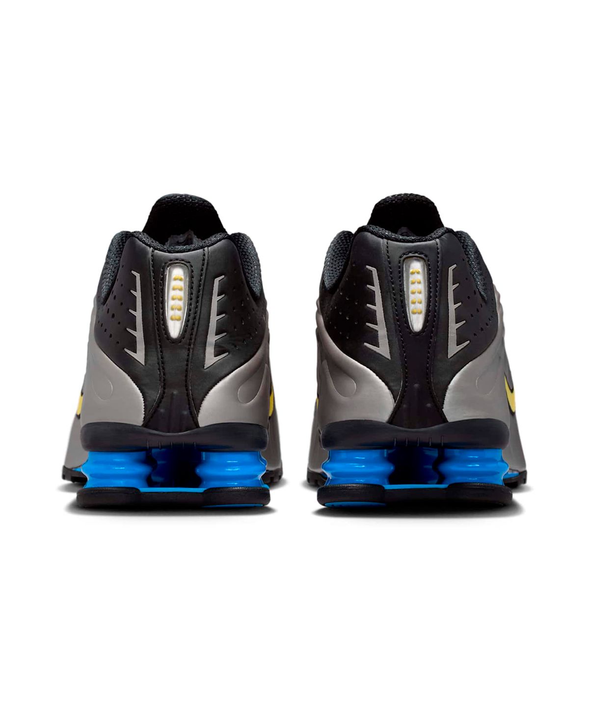 나이키(NIKE) 샥스 R4 브라질 M - 블랙:메탈릭 퓨터:라이트 포토 블루:카나리아 / IO8134-001