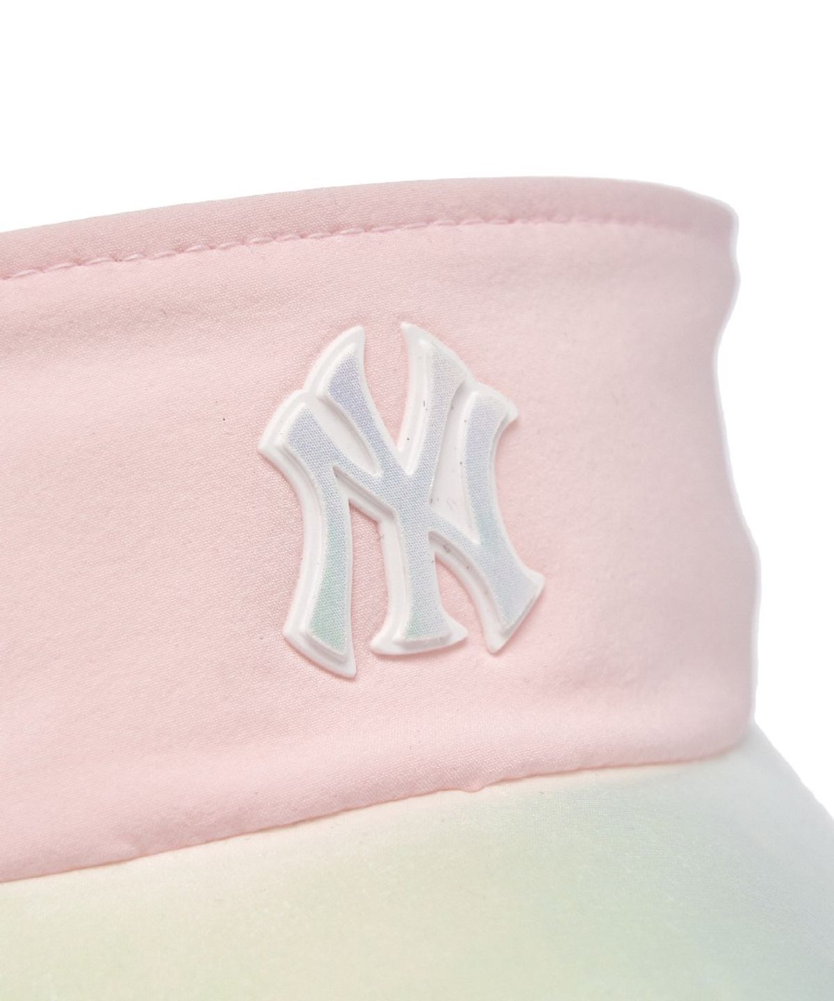 엠엘비 키즈(MLB KIDS) 여아 쿨필드 레인보우 리본 썬캡 NY (L.Pink)