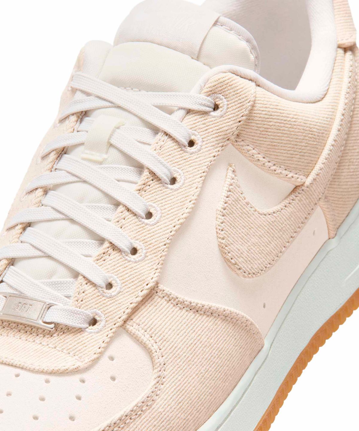 나이키(NIKE) 에어 포스 1 07 LV8 데님 M - 배스트 그레이:서밋 화이트:검 미디엄 브라운:배스트 그레이 / IR0951-001