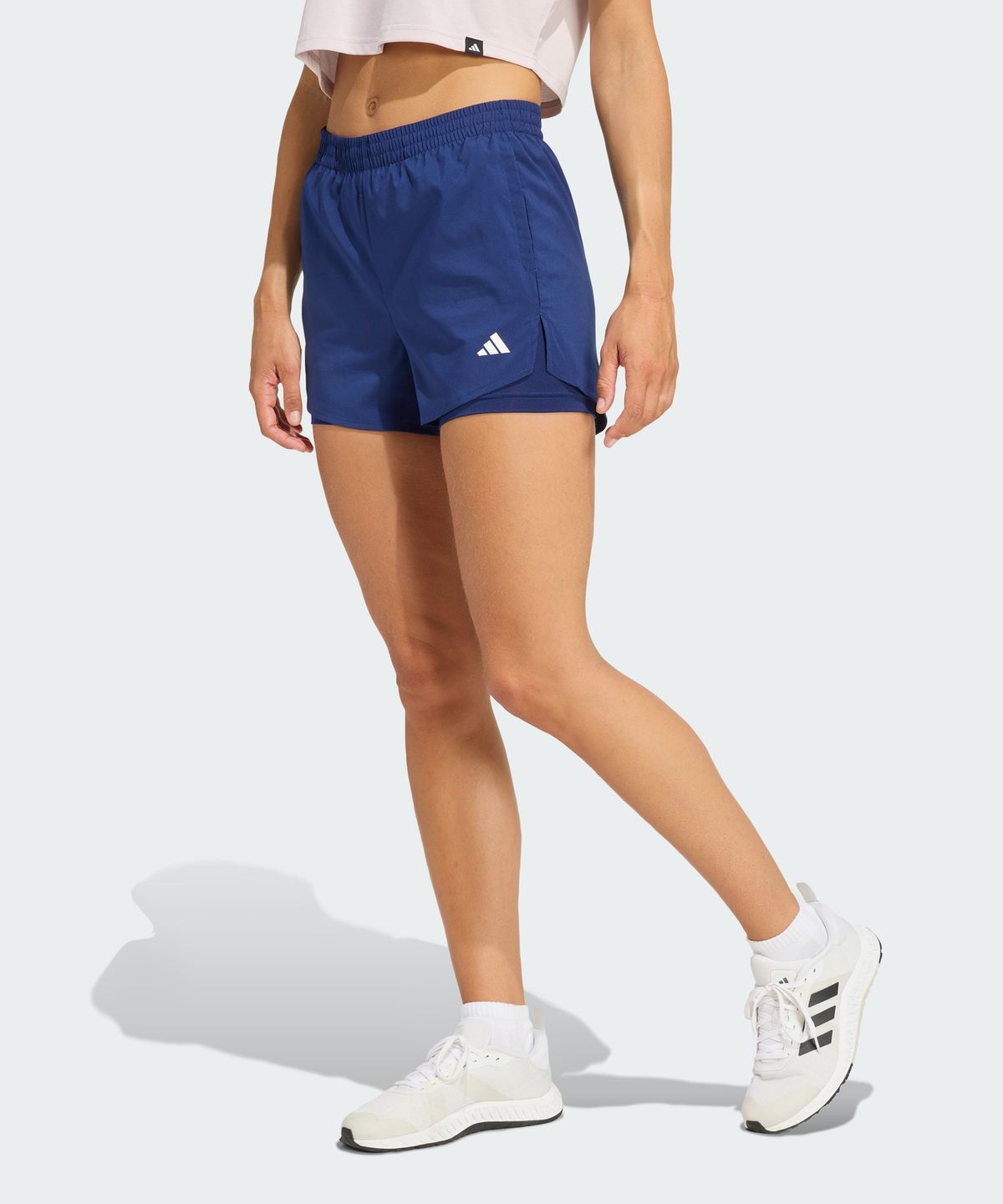 아디다스(ADIDAS) 워크아웃 에센셜 투인원 쇼츠 KB9731