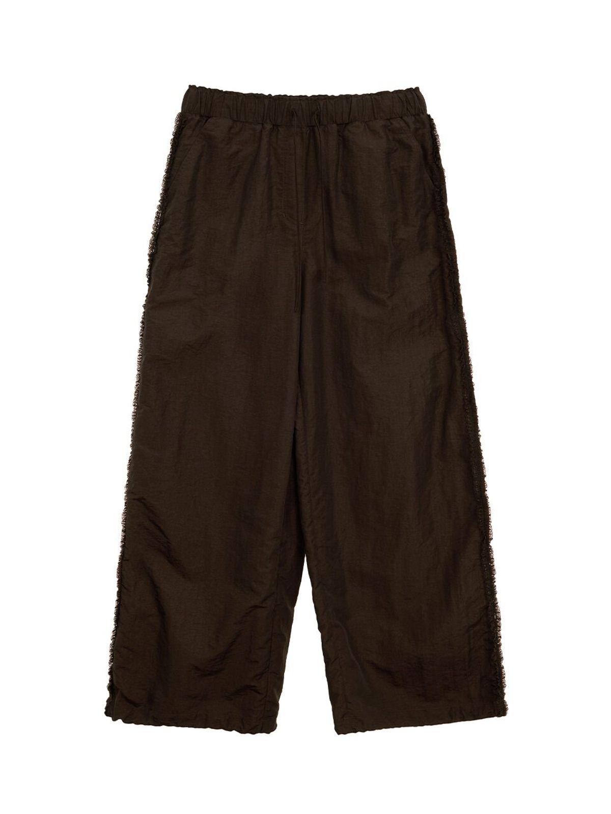 뮈뮈에르(MUEMUER) Lace Track Wide Pants MU2611PT104M