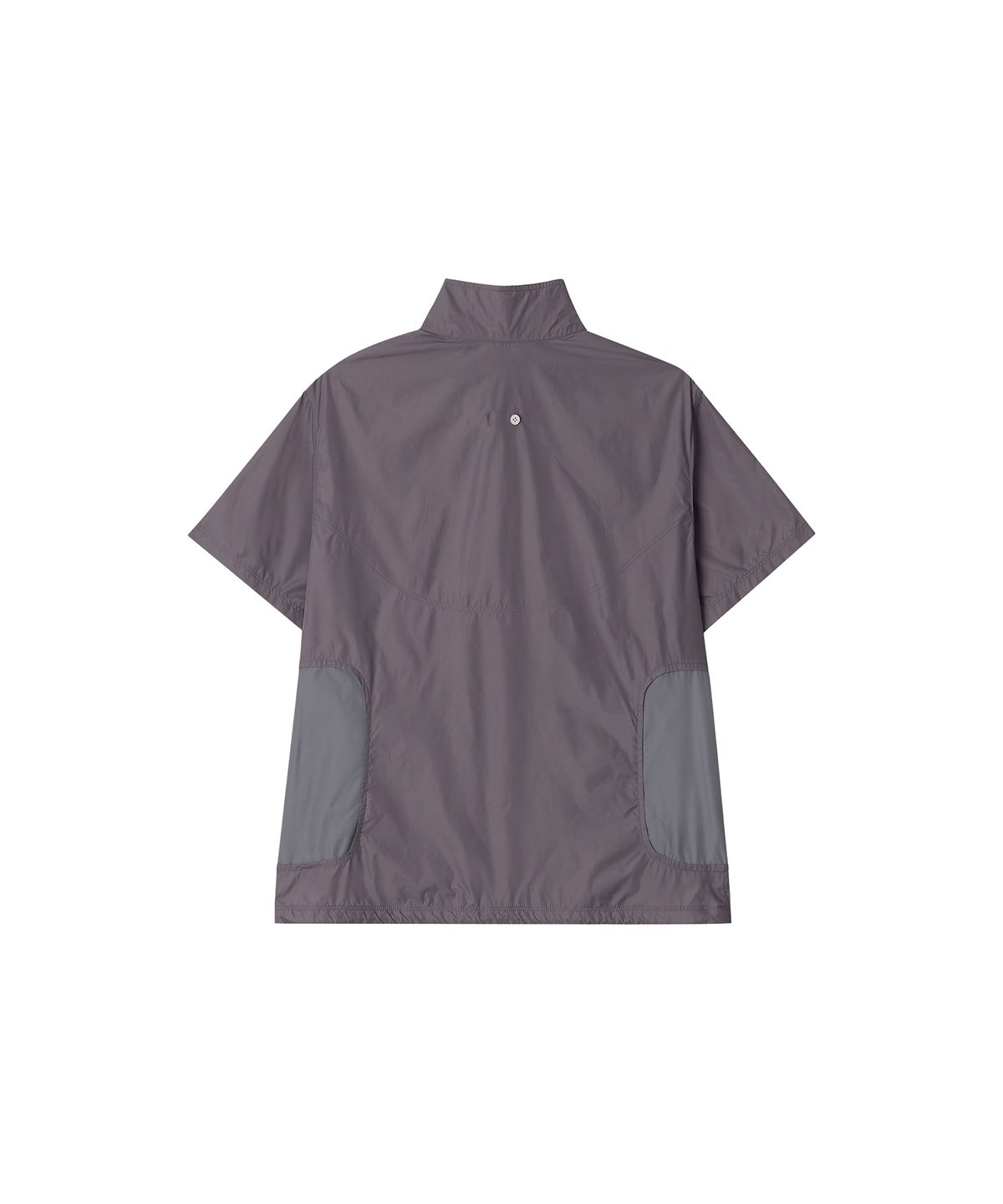 웰빙익스프레스(WELLBEING EXPRESS) Light Nylon Half Sleeve Zipup Purple