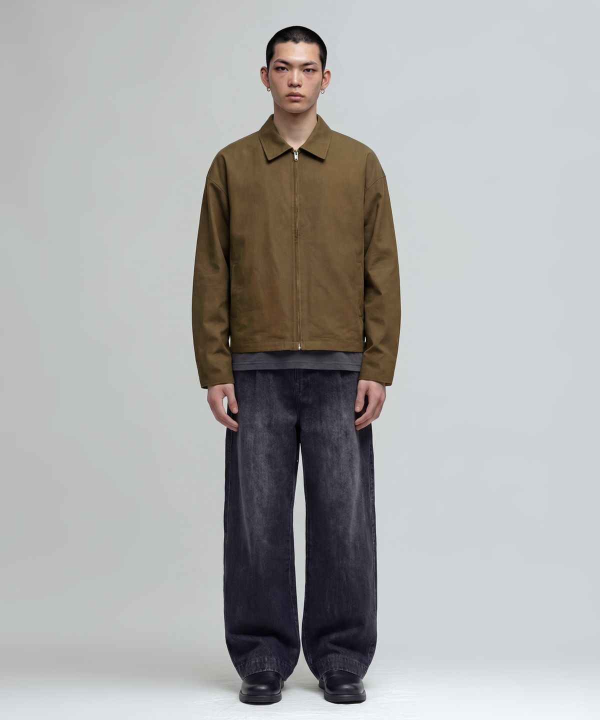 베리베인(VERYVAIN) SIGNATURE BOSTON JACKET (BROWN)