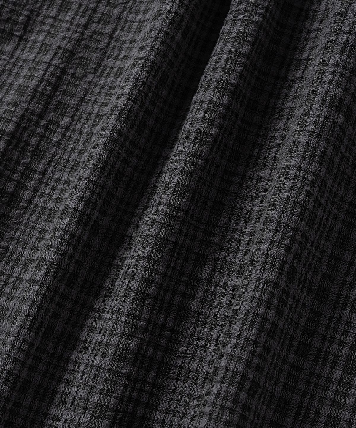 넌블랭크(NONBLANK) 블렌디드 체크 LS 셔츠_GREY