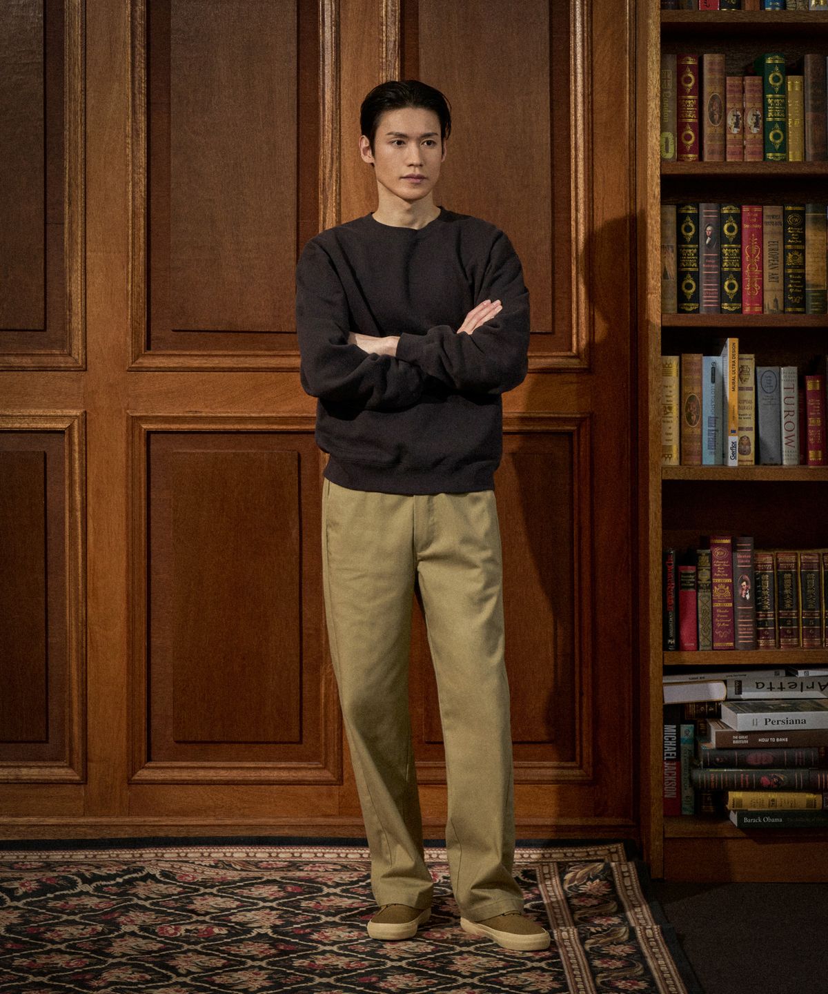 브론슨(BRONSON) 17.5oz Basic Sweatshirt KR Ver. Oatmeal