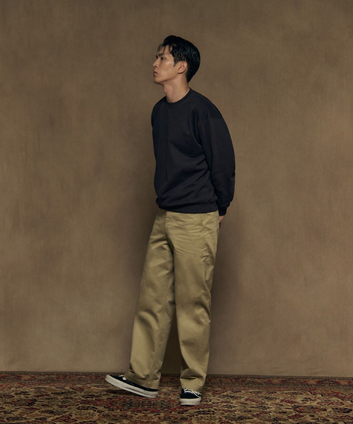 브론슨(BRONSON) 17.5oz Basic Sweatshirt KR Ver. Oatmeal
