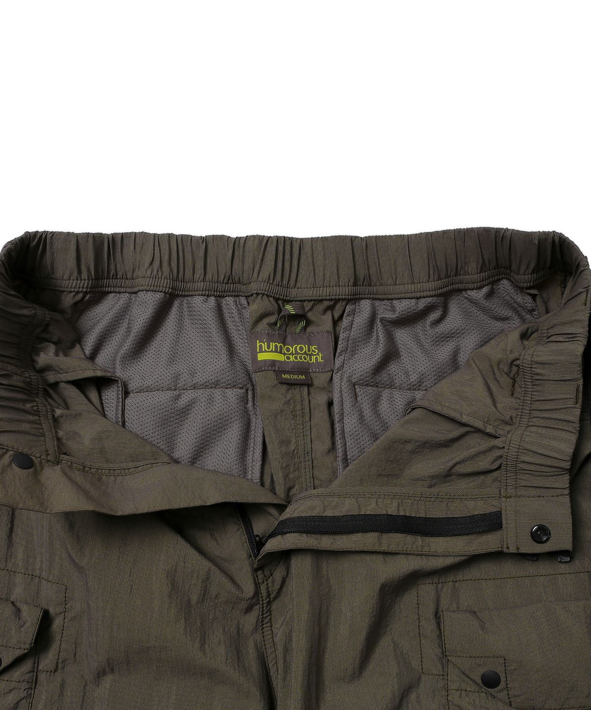 휴머러스 어카운트(HUMOROUS ACCOUNT) FIELD CARGO SHORTS / BROWN GRID