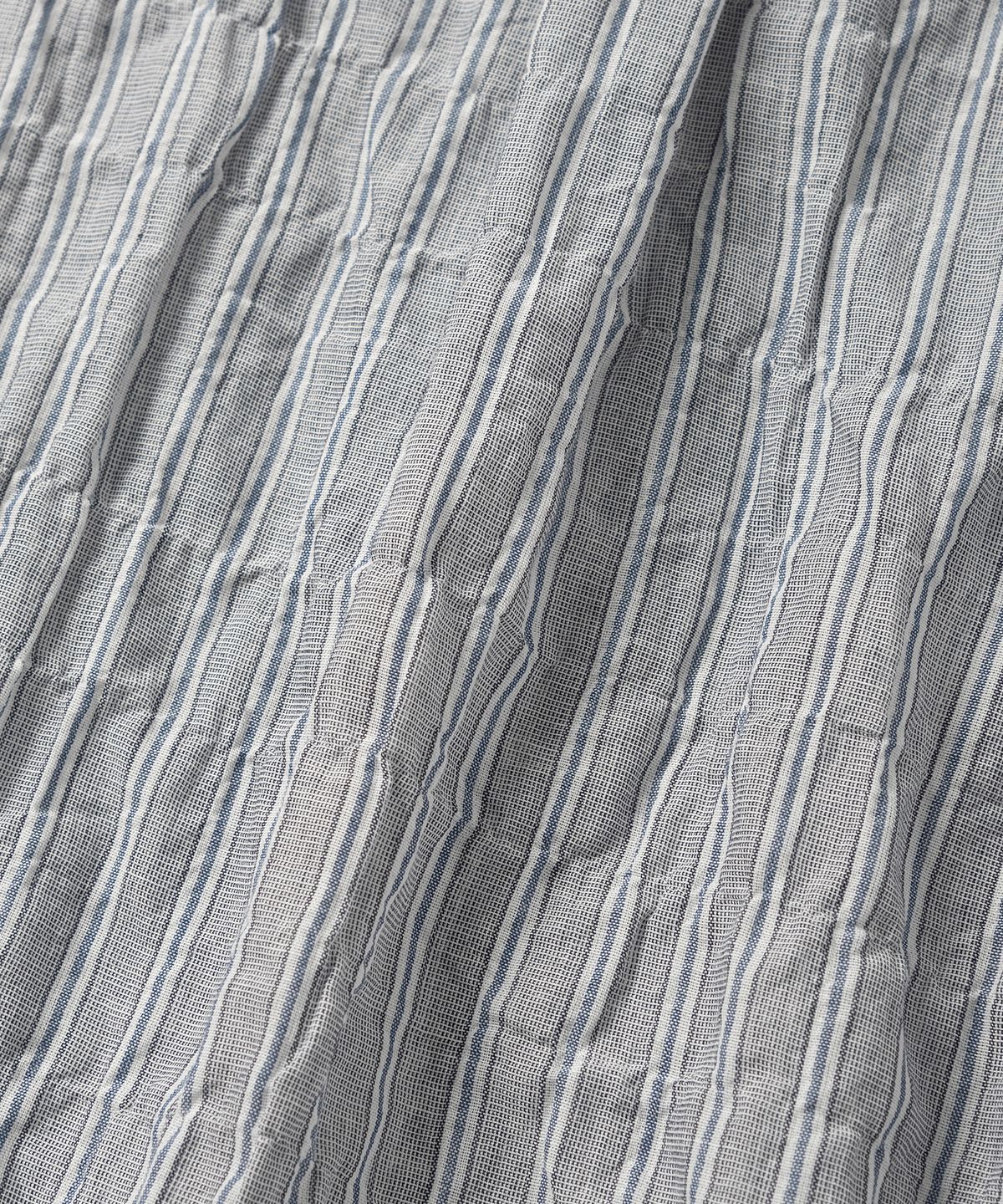 넌블랭크(NONBLANK) 스트라이프 LS 셔츠_GREY