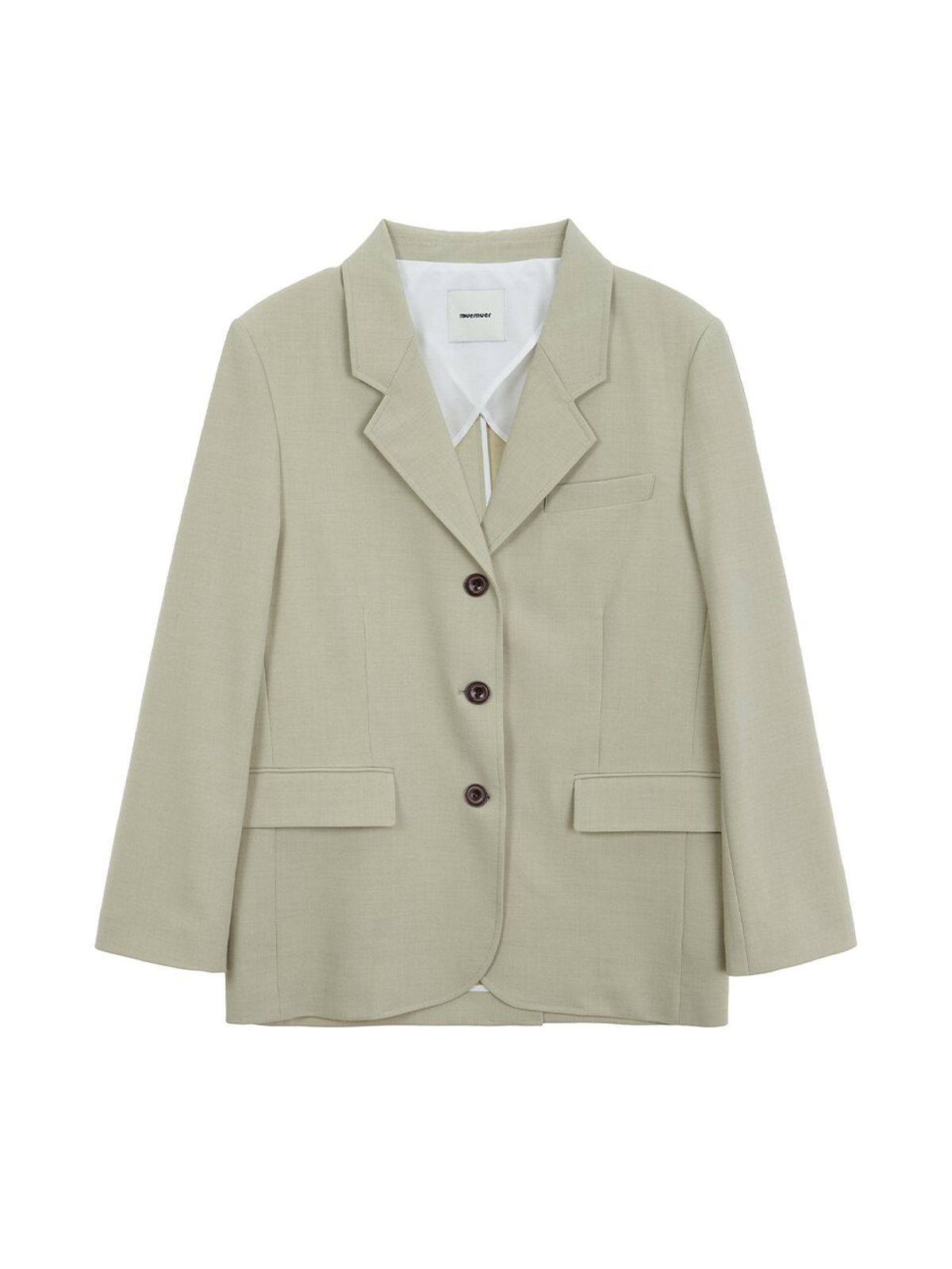 뮈뮈에르(MUEMUER) Classic Tailored Single Jacket MU2611JK106M