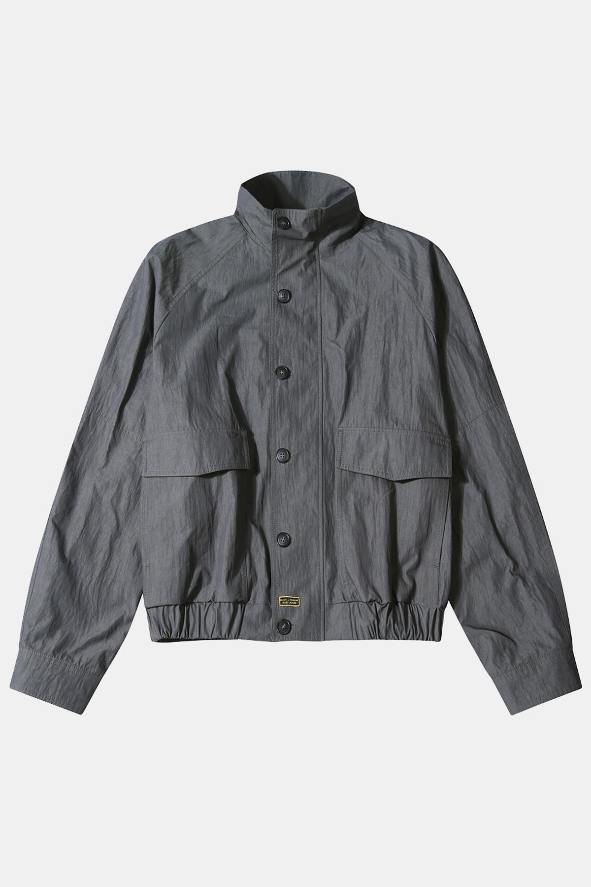 르몽생미셸(LE MONT ST MICHEL) Oversize Raglan High Neck Jumper_Grey