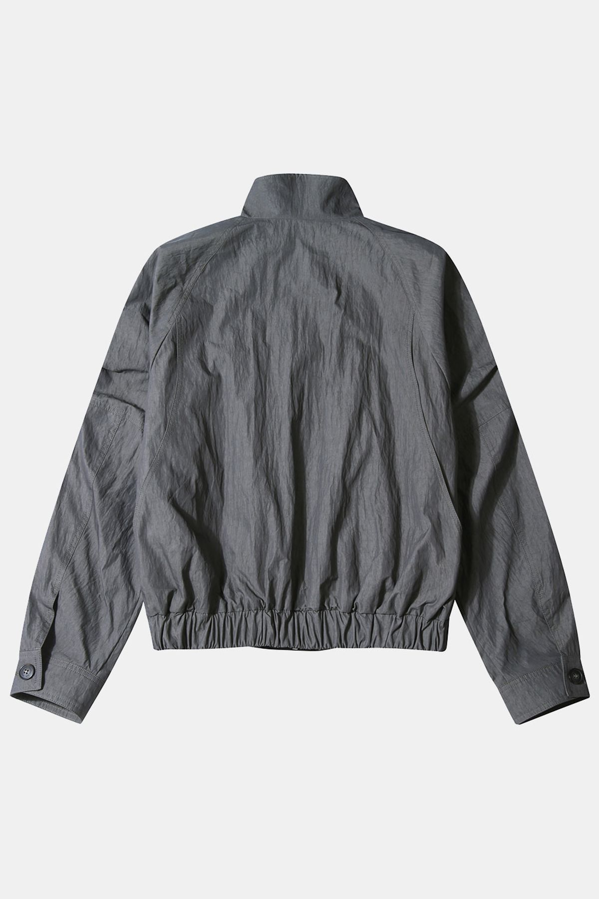 르몽생미셸(LE MONT ST MICHEL) Oversize Raglan High Neck Jumper_Grey