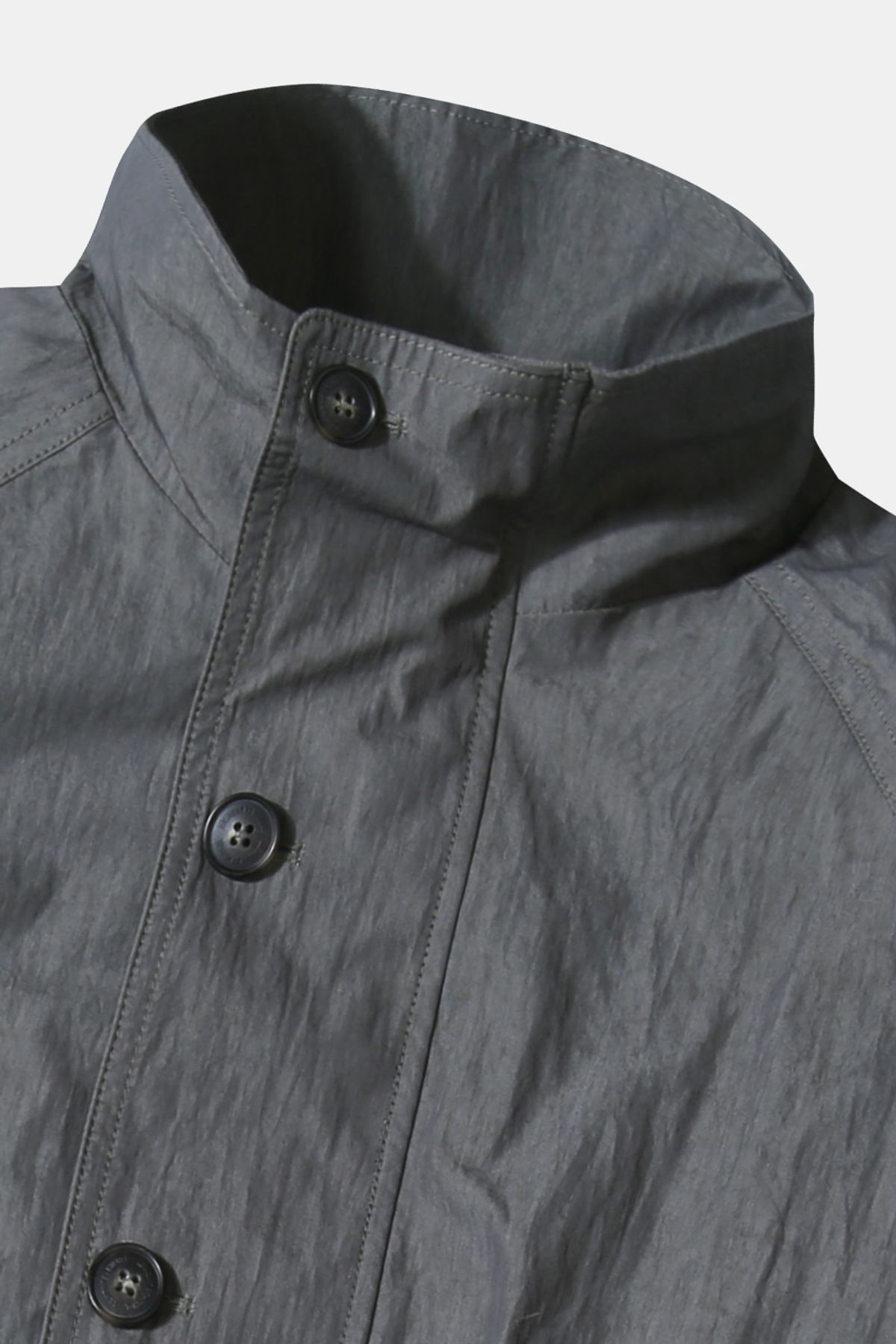 르몽생미셸(LE MONT ST MICHEL) Oversize Raglan High Neck Jumper_Grey