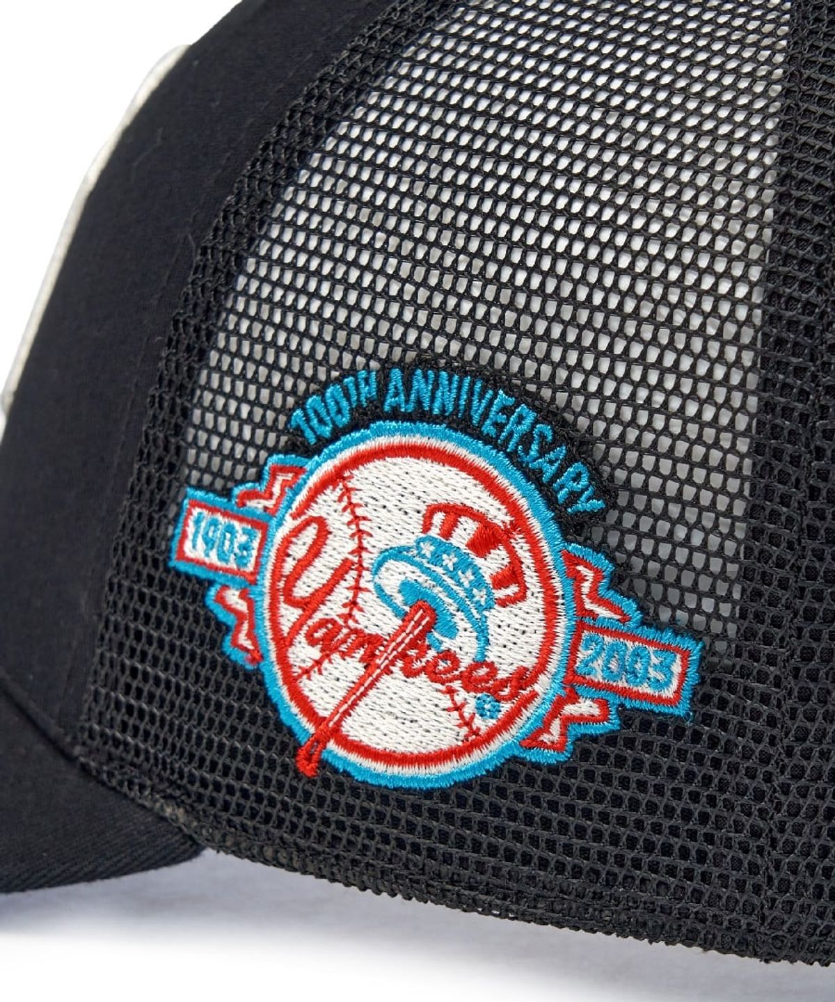 엠엘비(MLB) 시그니처 패치 메쉬캡 NY (Black)