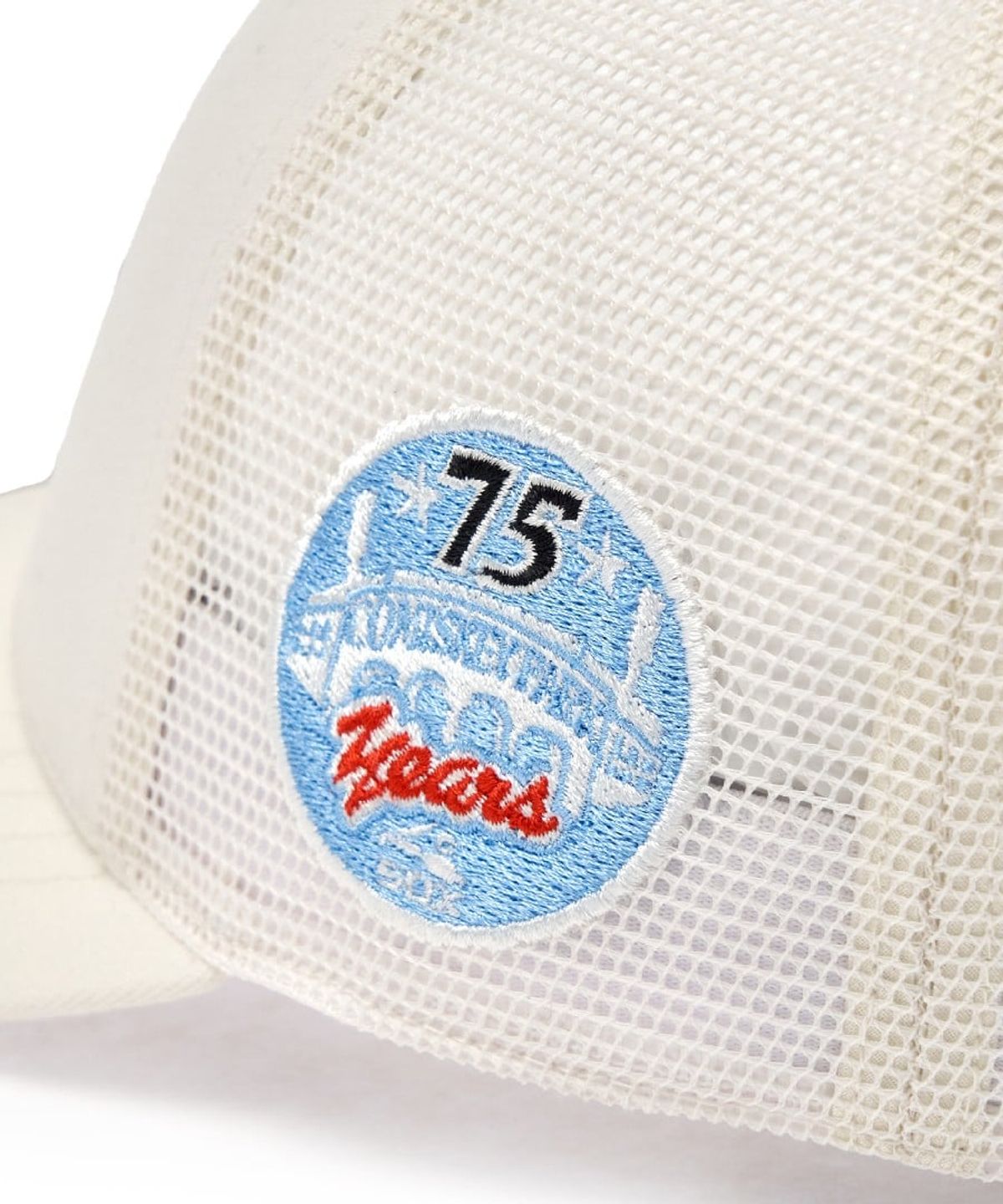엠엘비(MLB) 시그니처 패치 메쉬캡 CHW (Cream)