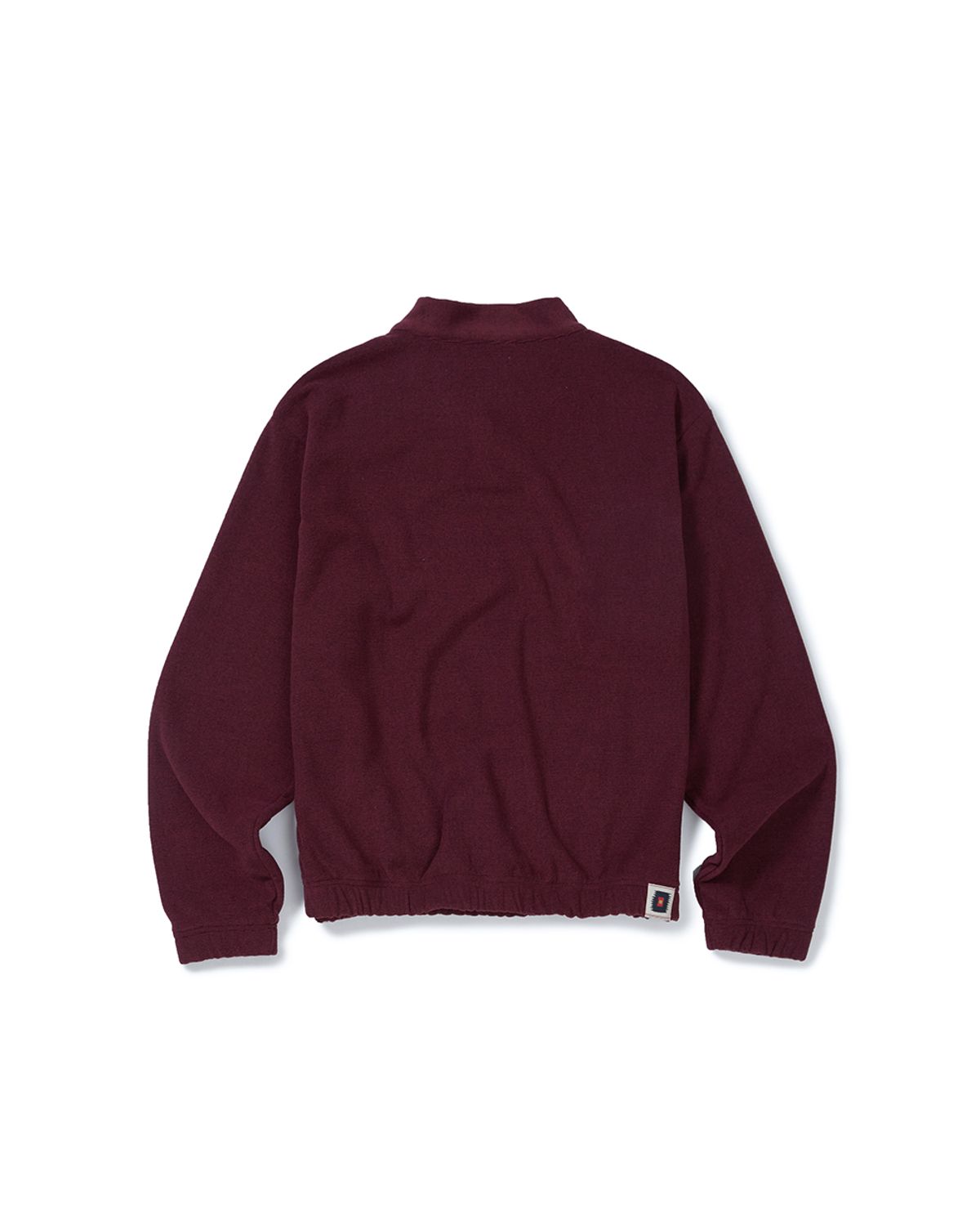 카락터(KARACTOR) Surface fleece pullover / Rust wine