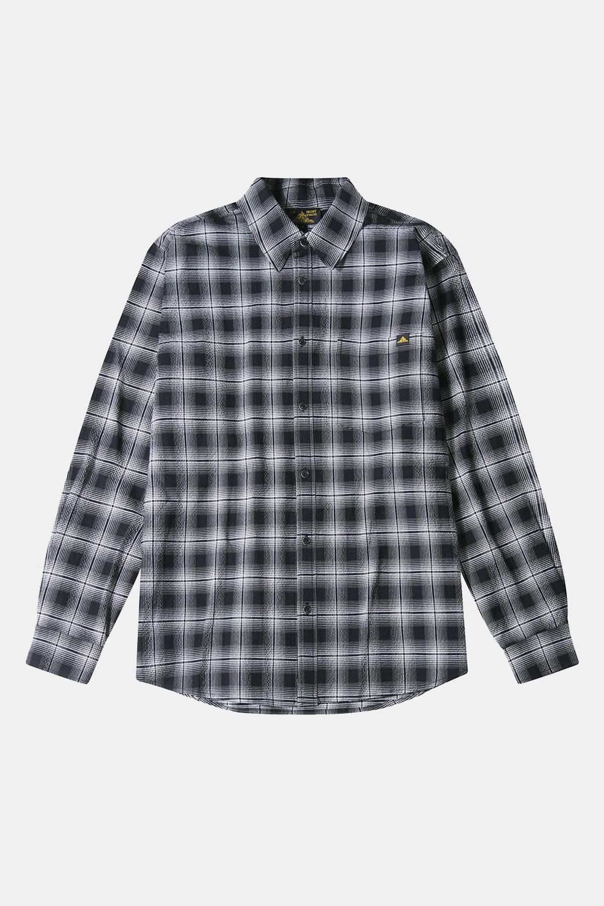르몽생미셸(LE MONT ST MICHEL) COTTON TARTAN CHECK SHIRT - Black