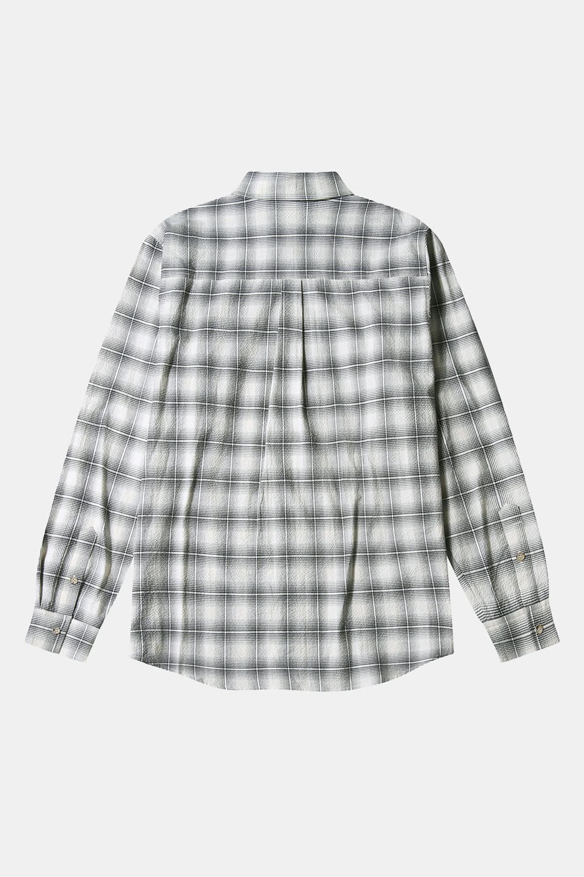 르몽생미셸(LE MONT ST MICHEL) COTTON TARTAN CHECK SHIRT - White