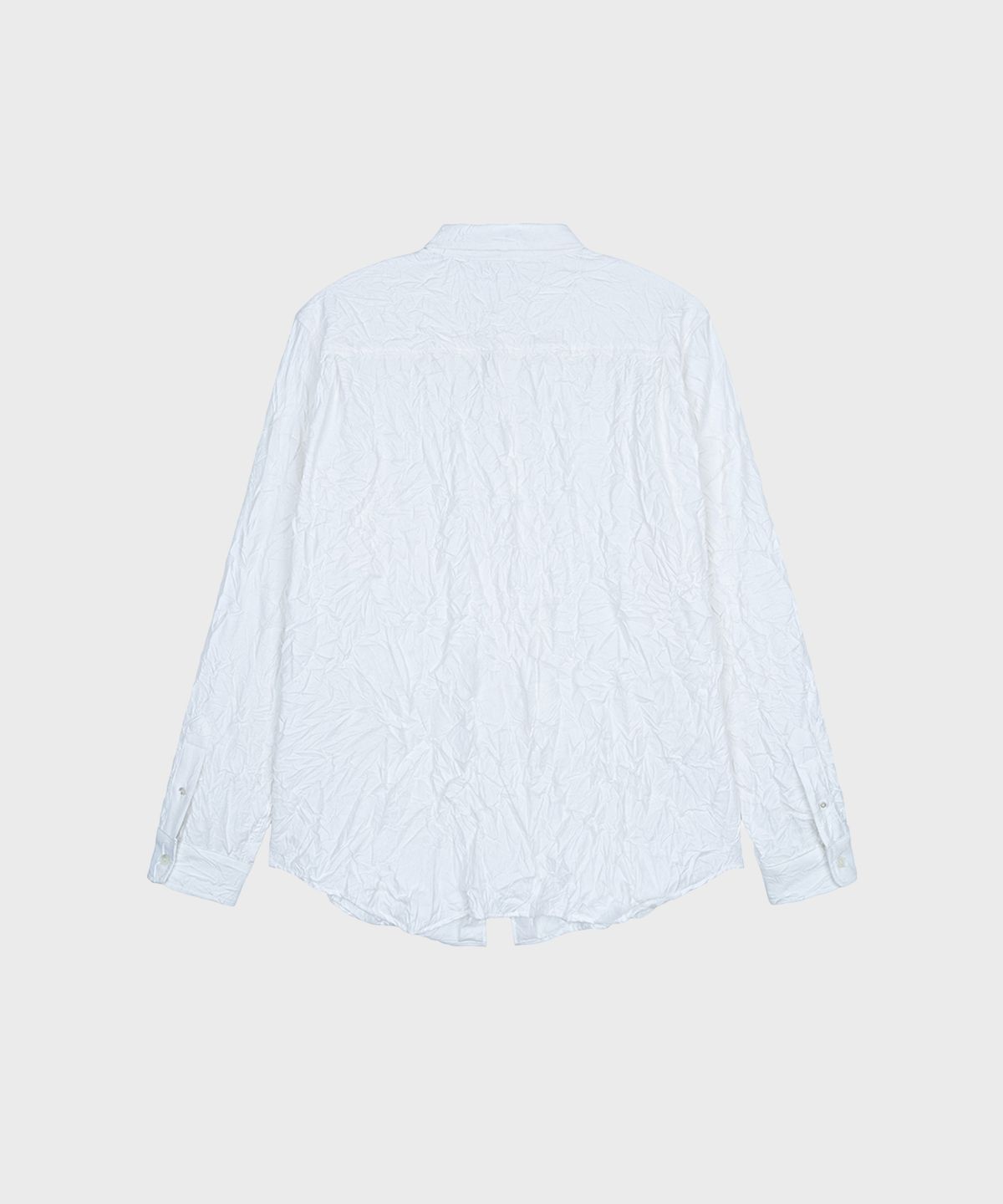 서피스에디션(SURFACE EDITION) CREASED SHIRT WHITE