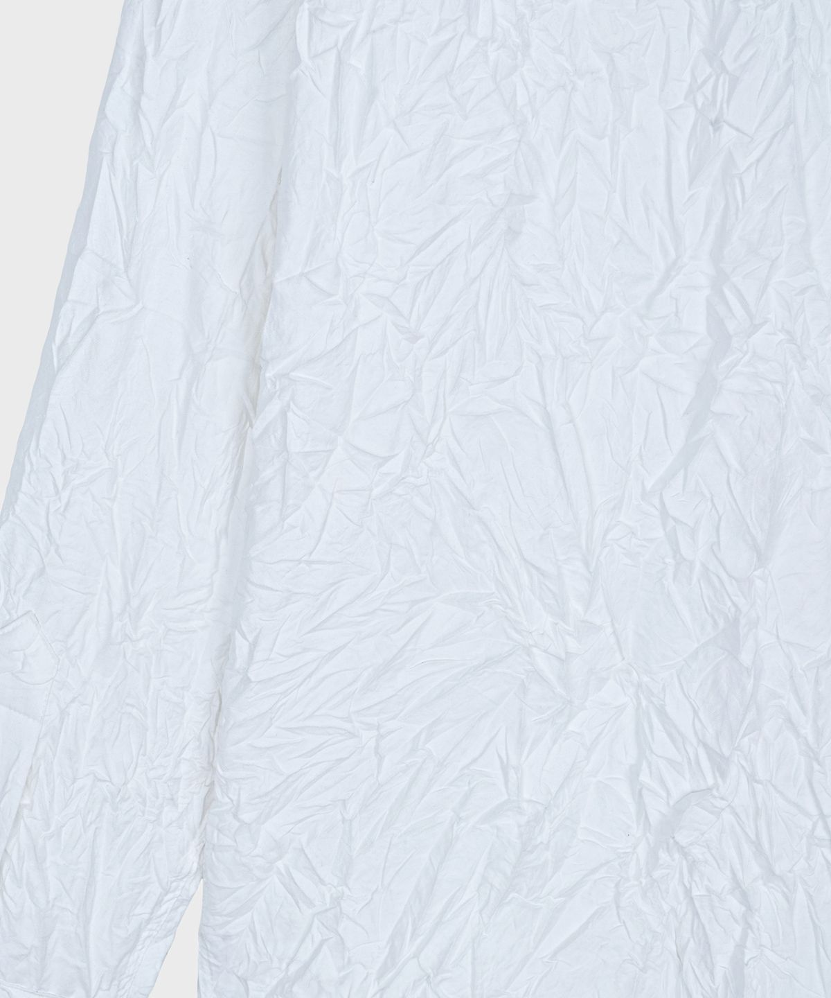 서피스에디션(SURFACE EDITION) CREASED SHIRT WHITE