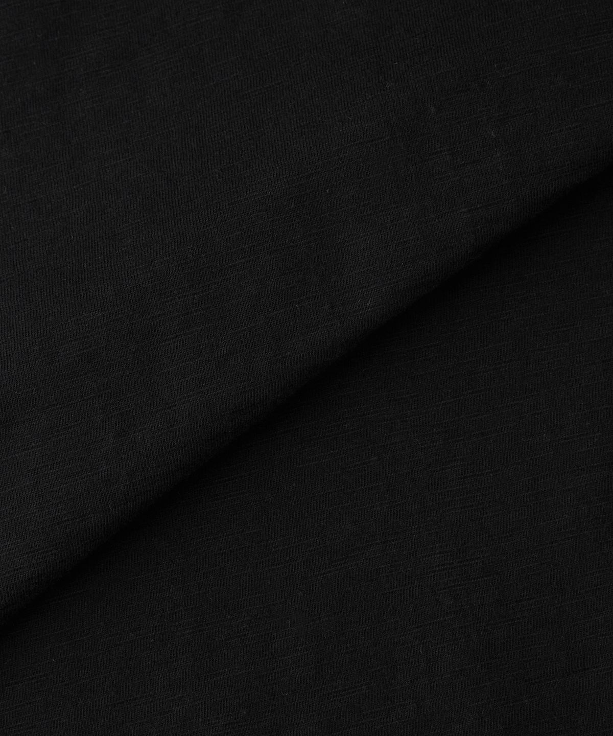 아웃스탠딩(OUTSTANDING) VINTAGE HENLEY NECK HALF SLEEVE TEE_BLACK