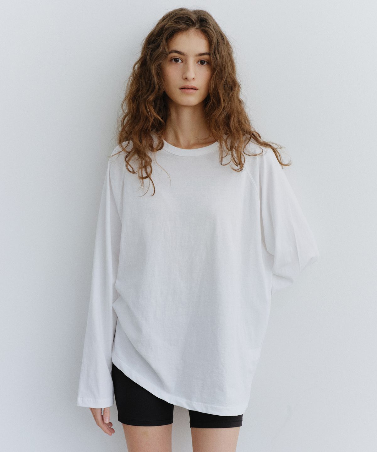 유라고(URAGO) Raglan cotton t-shirt