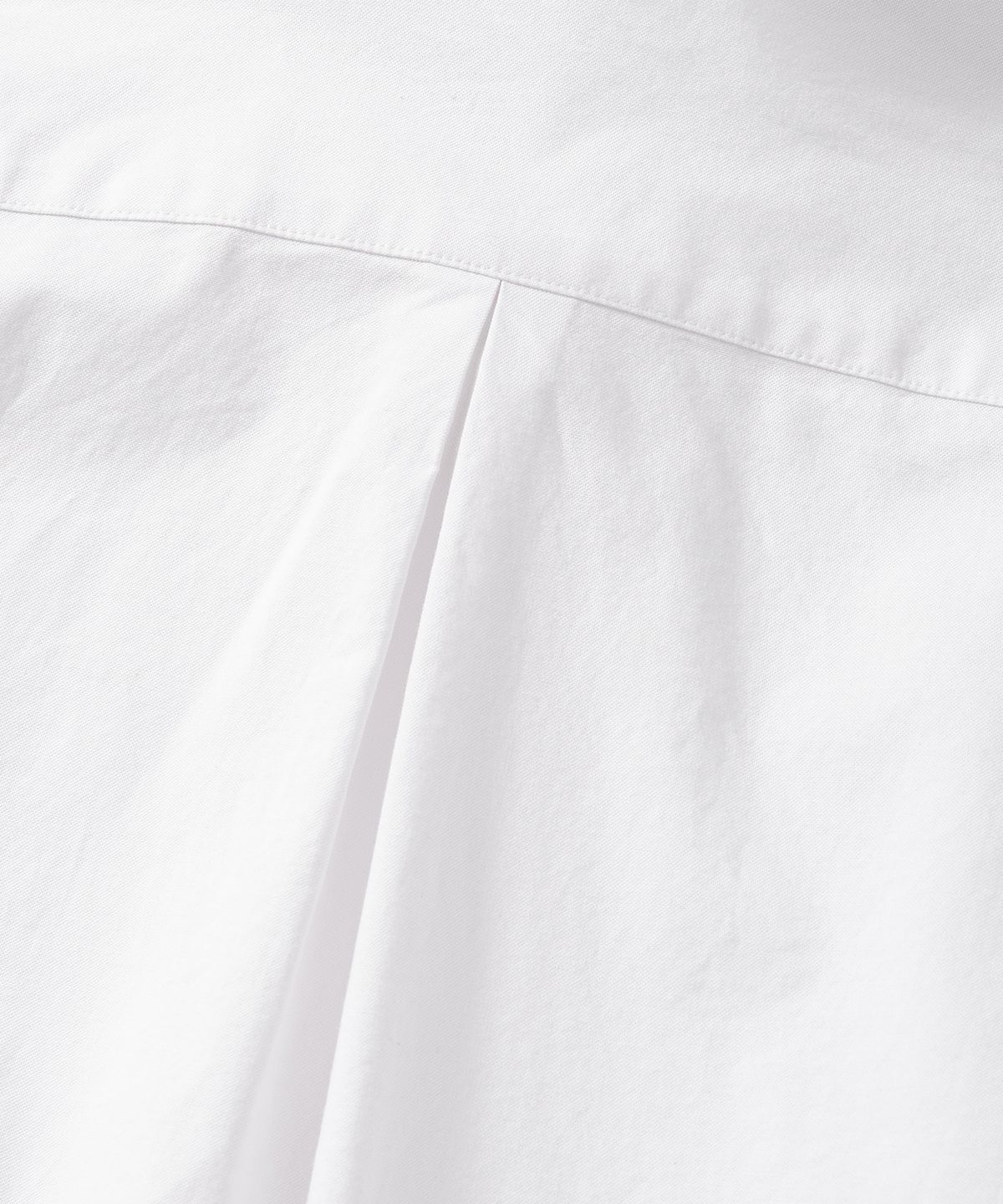 넌블랭크(NONBLANK) 옥스포드 크롭 LS 셔츠_WHITE