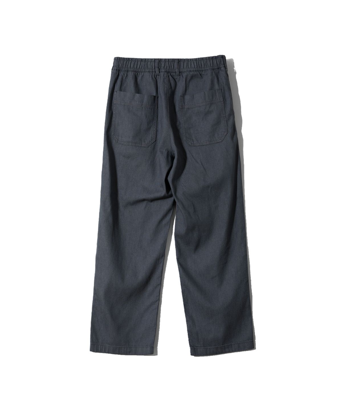 홀리선(HORLISUN) Cove Drape Loose Denim Pants Gray