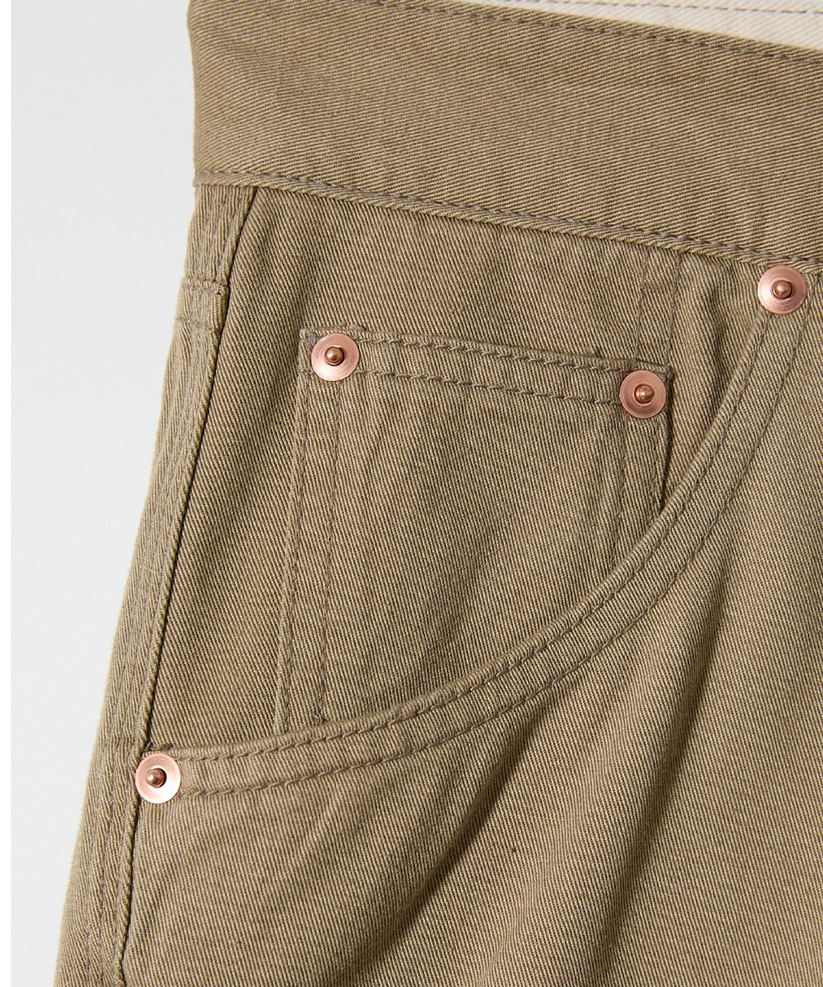 홀리선(HORLISUN) Banff Loose Tapered Chino Pants Beige