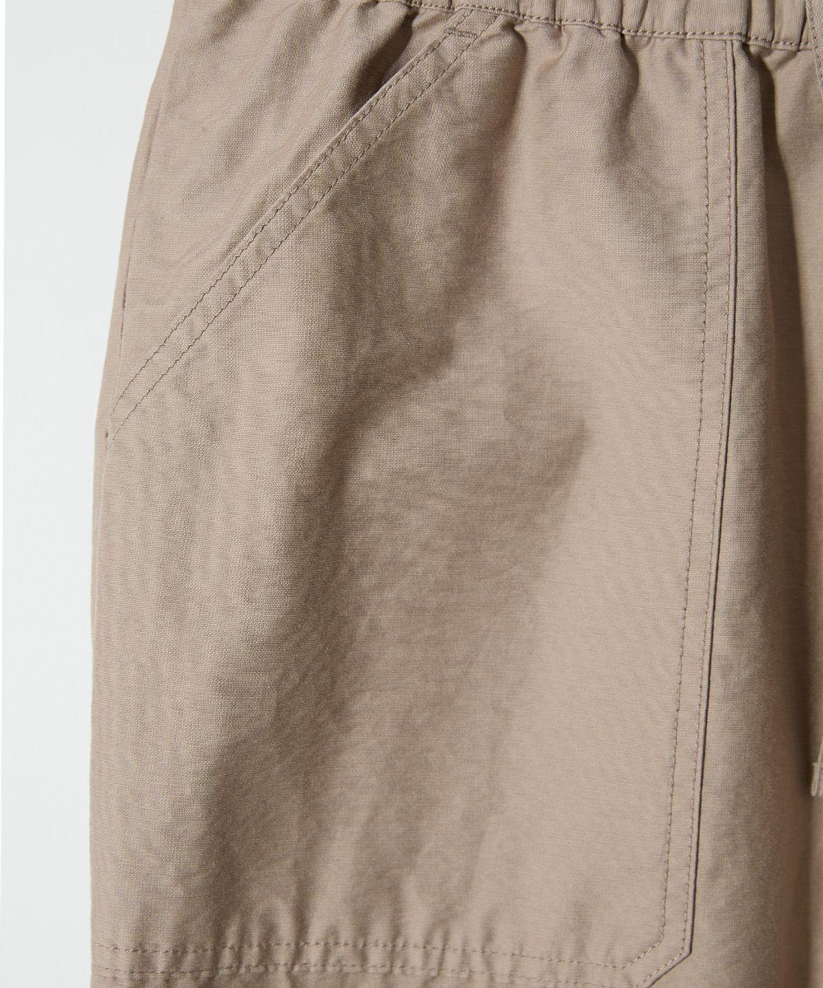 홀리선(HORLISUN) Cove Fatigue Resort Loose Pants Beige