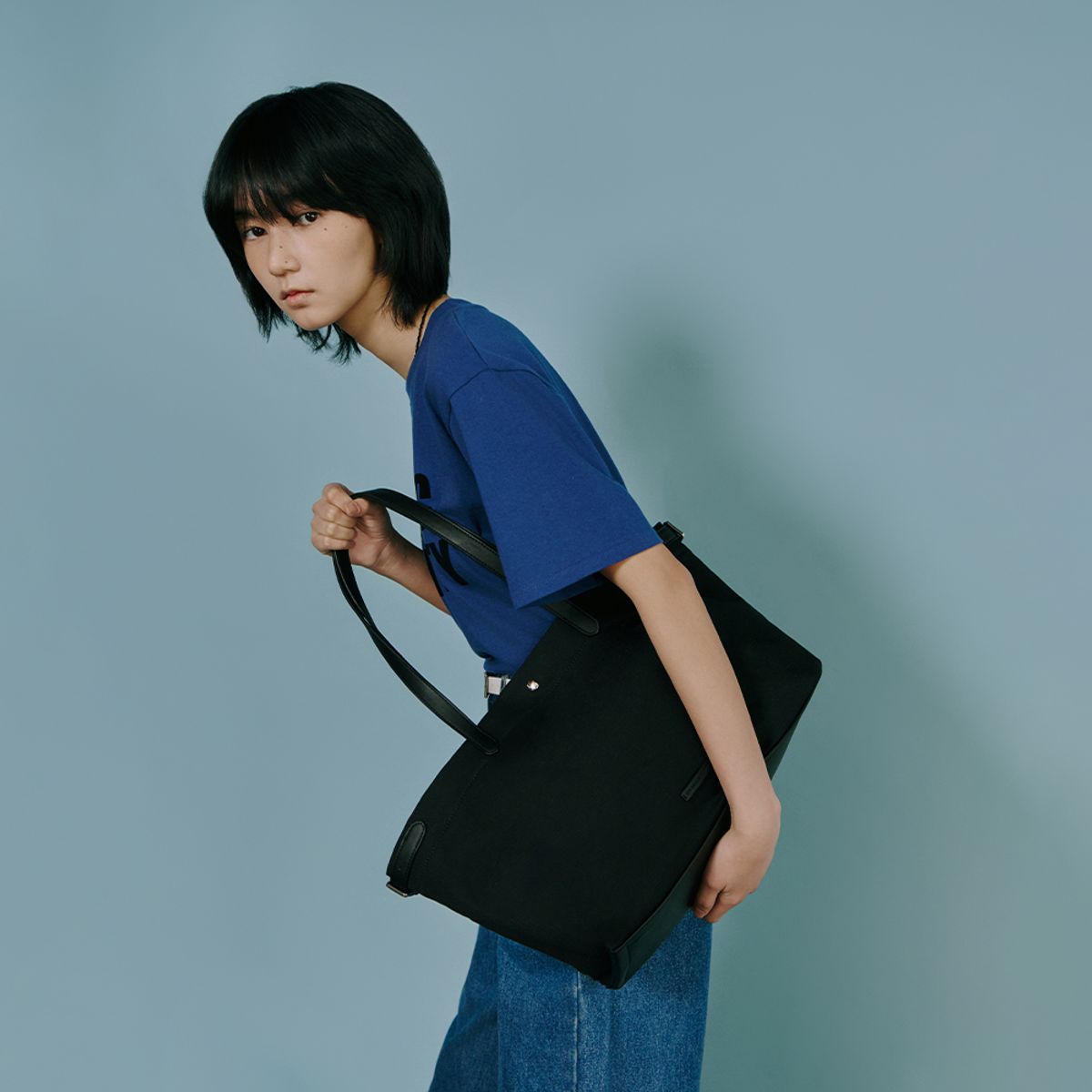 랩(LAP) CASUAL CANVAS BIG BAG AS7AB224