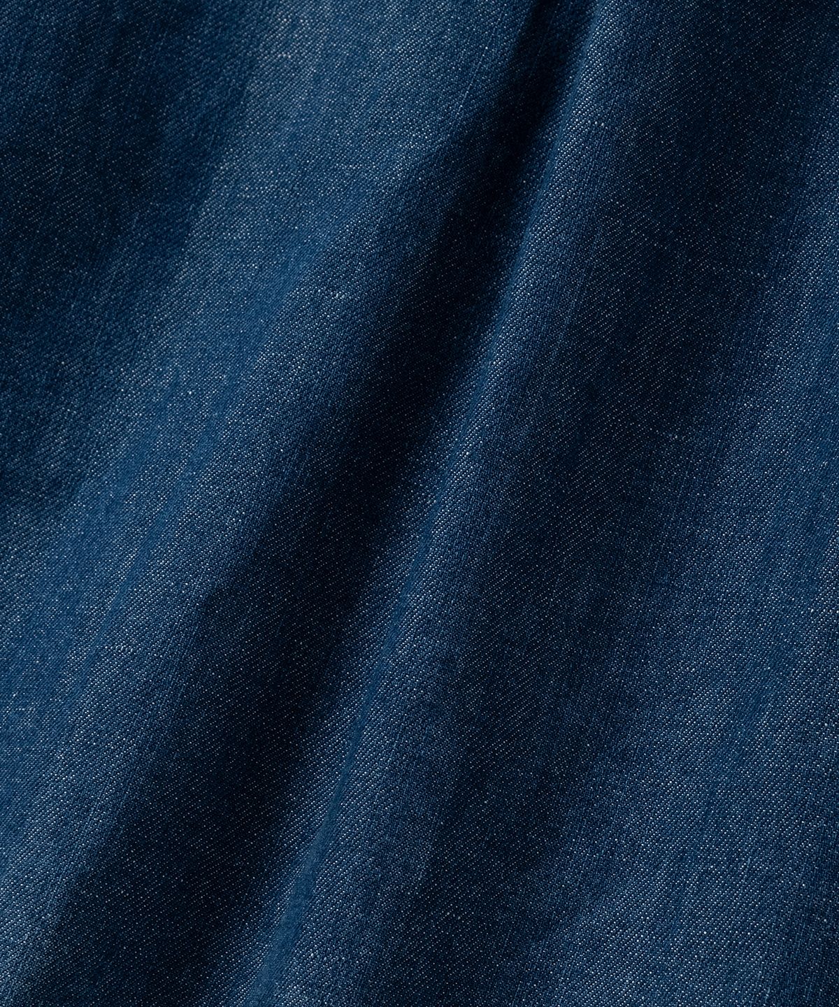 넌블랭크(NONBLANK) 워싱 데님 LS 셔츠_MID BLUE