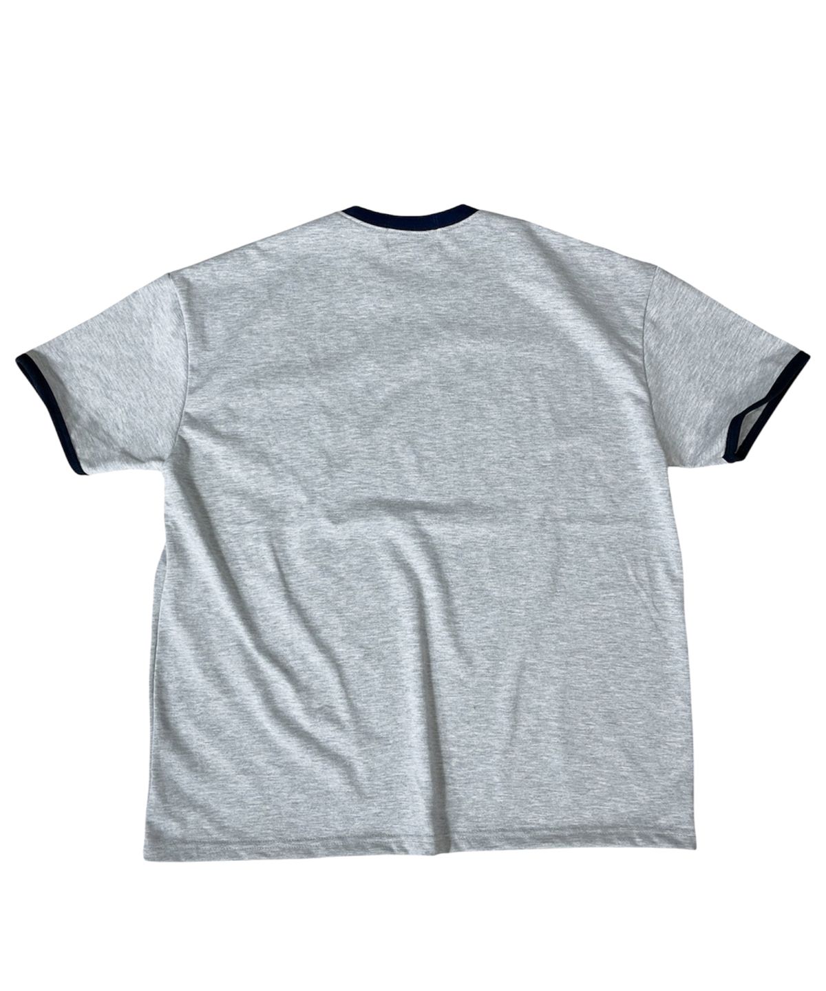 스케이터락(SK8ER ROCK) Pocket Ringer T-shirt ((melange gray*navy))