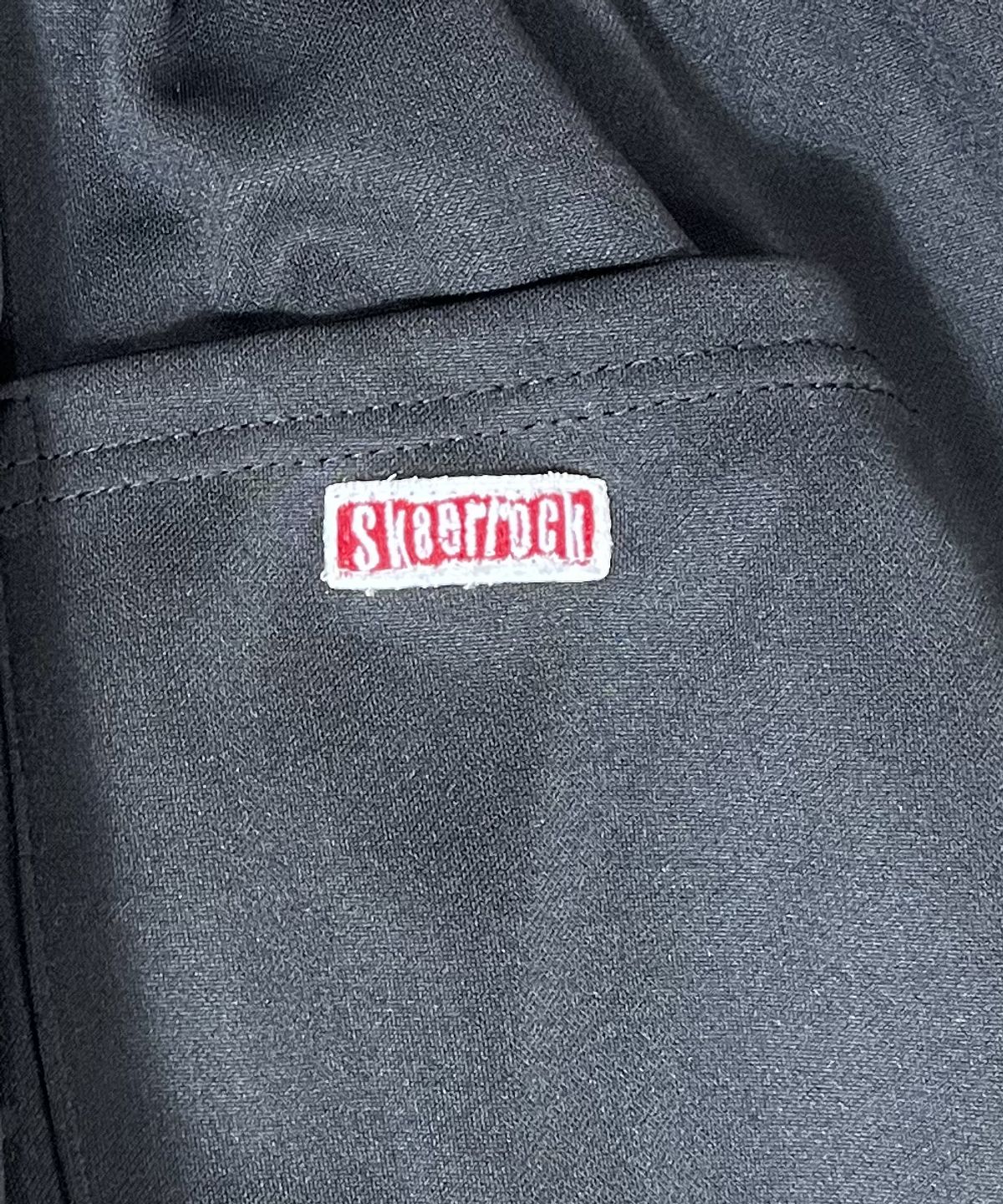 스케이터락(SK8ER ROCK) Side Stripe Wide Track Pants ((Black))